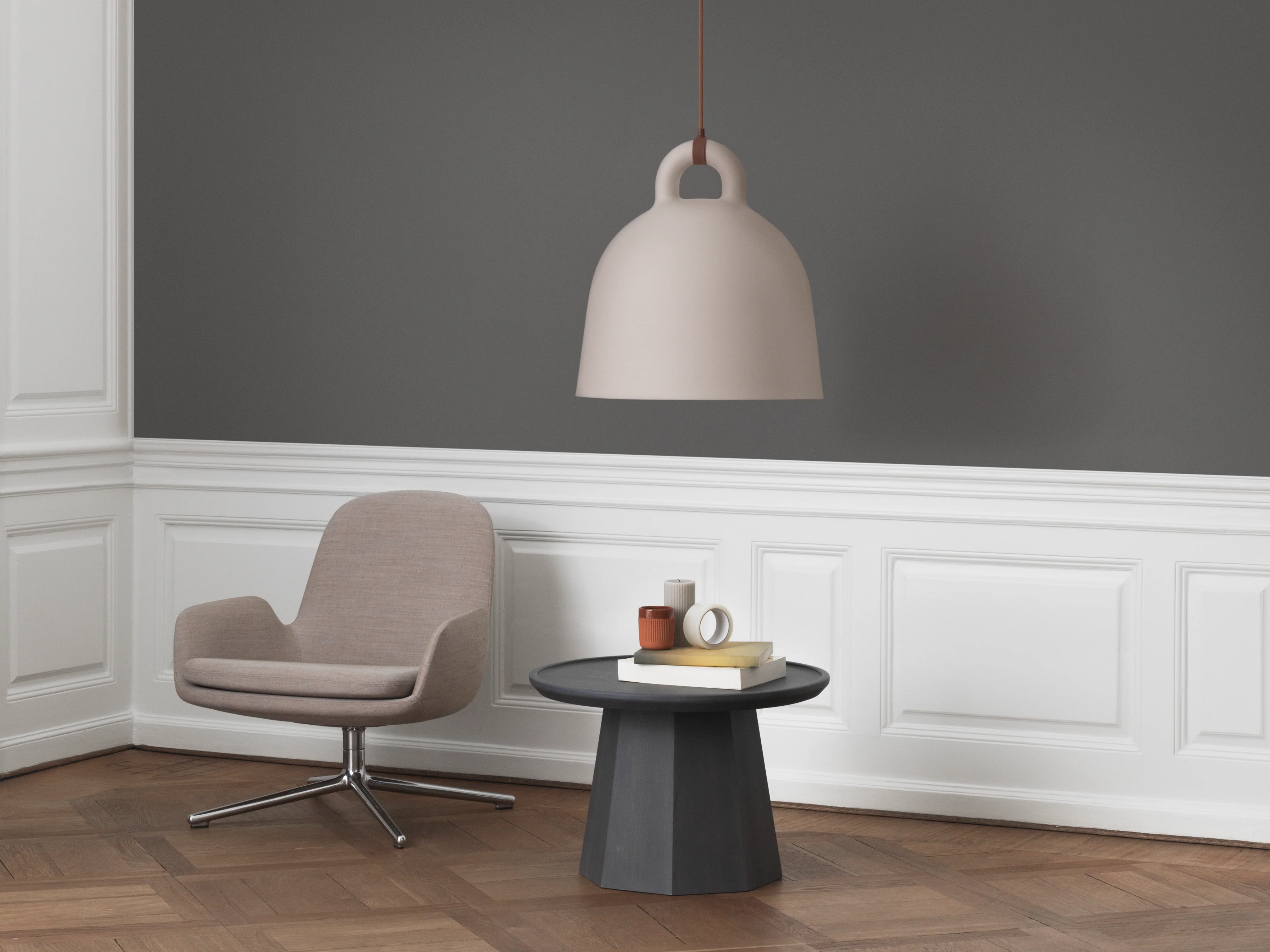 Lampa wisząca BELL piaskowy - Image 11