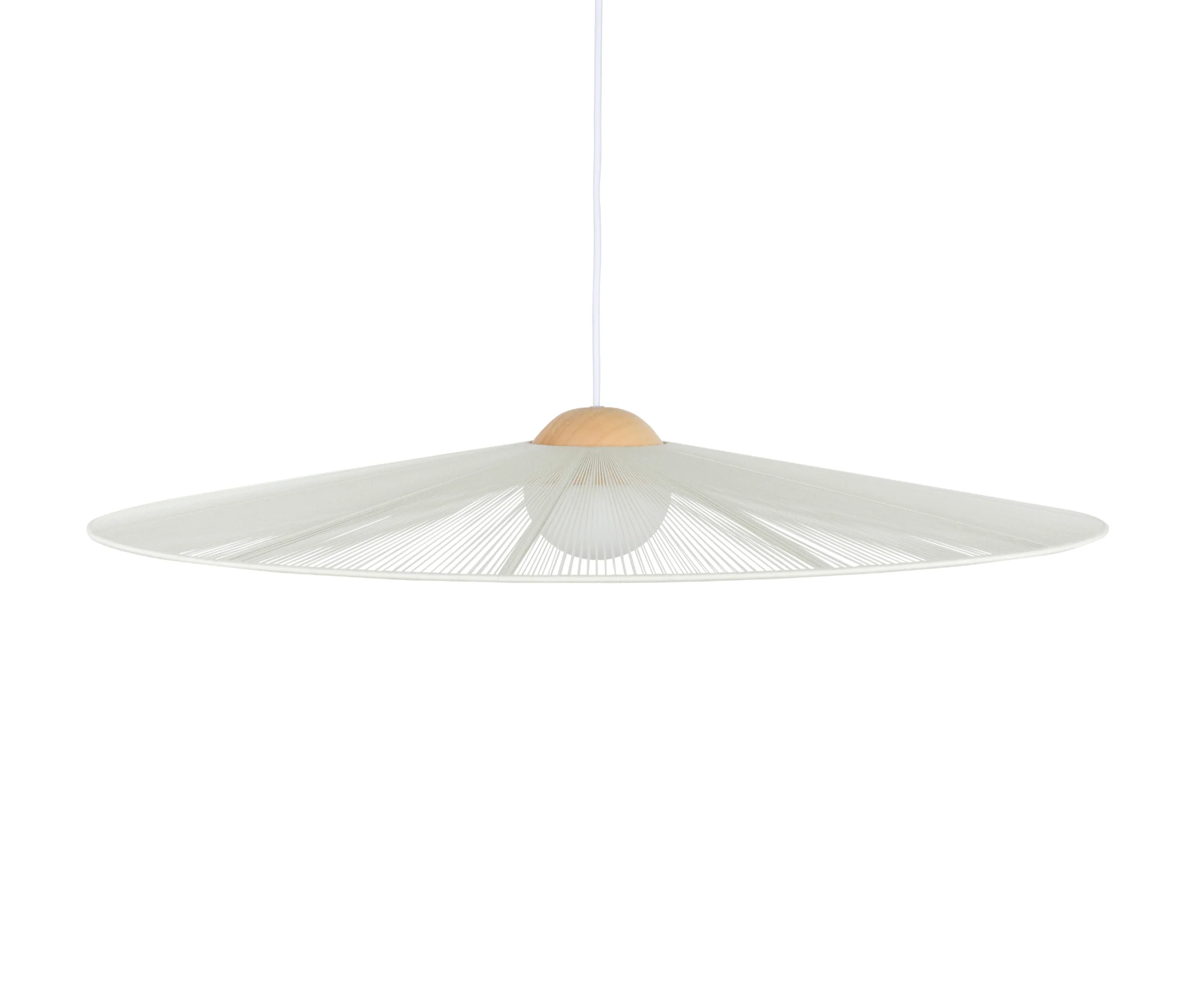 Lampa wisząca BELLE złamana biel