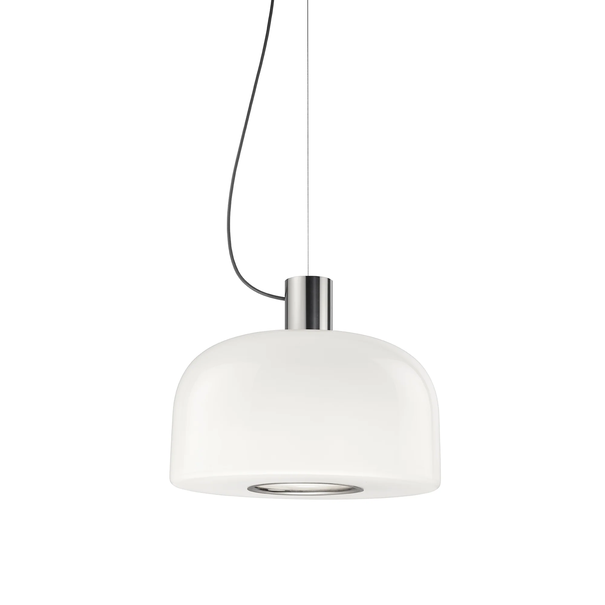 Lampa wisząca BELLHOP GLASS srebrny
