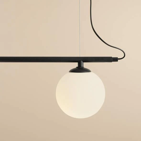 Lampa wisząca BERYL GLASS DUO czarny - Image 3