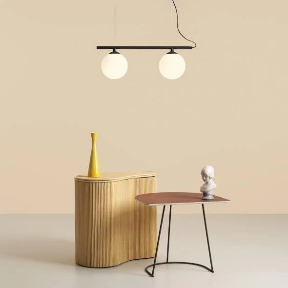 Lampa wisząca BERYL GLASS DUO czarny - Image 6