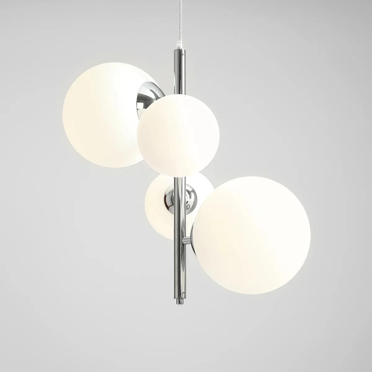 Lampa wisząca BLOOM QUATRO chromowany - Image 5