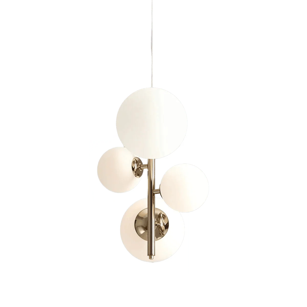 Lampa wisząca BLOOM QUATRO złoty