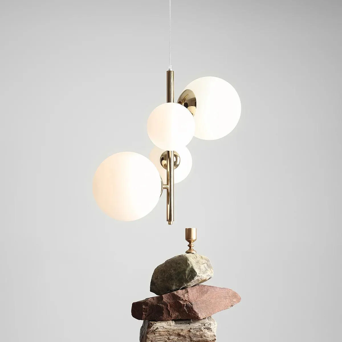 Lampa wisząca BLOOM QUATRO złoty - Image 3