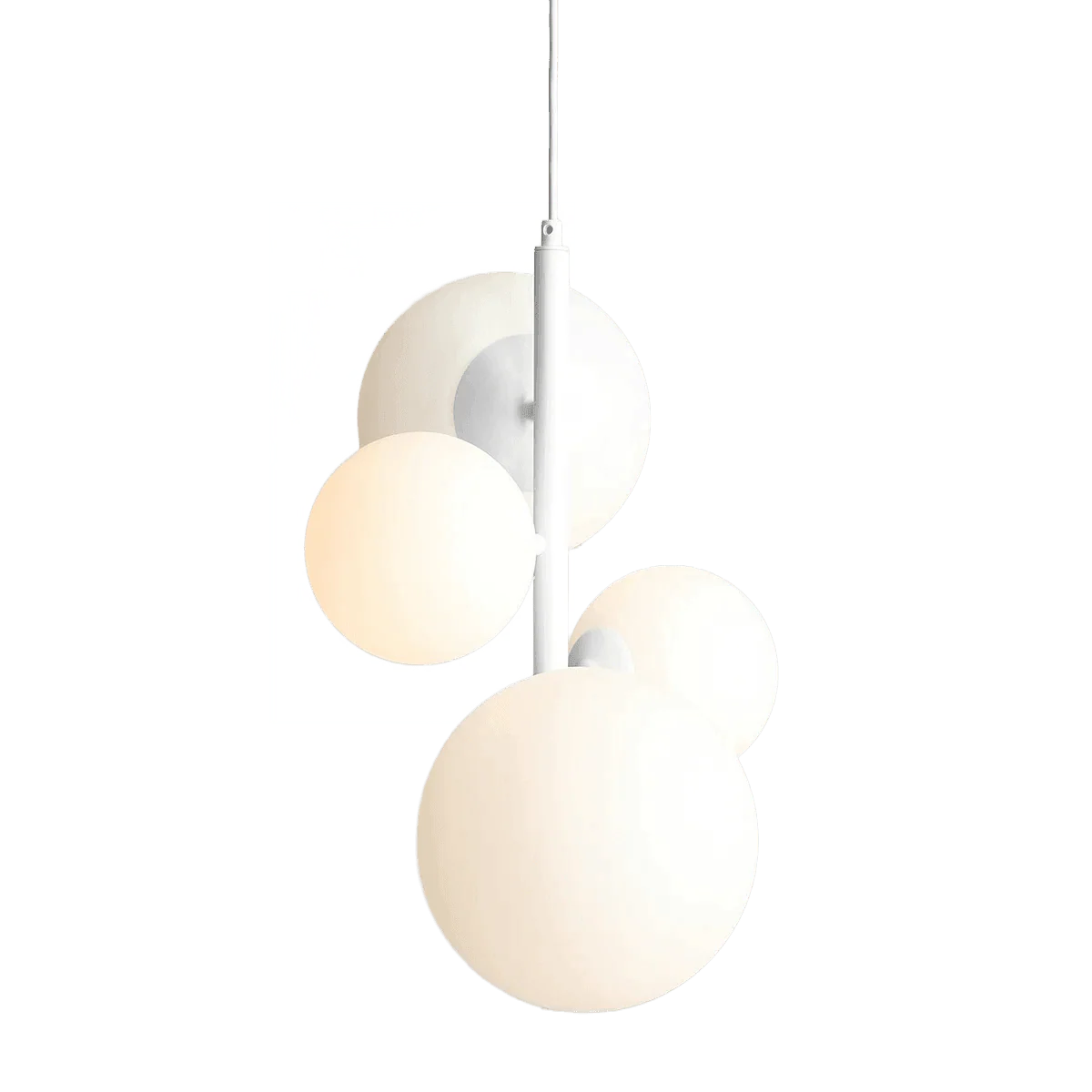 Lampa wisząca BLOOM QUATRO biały