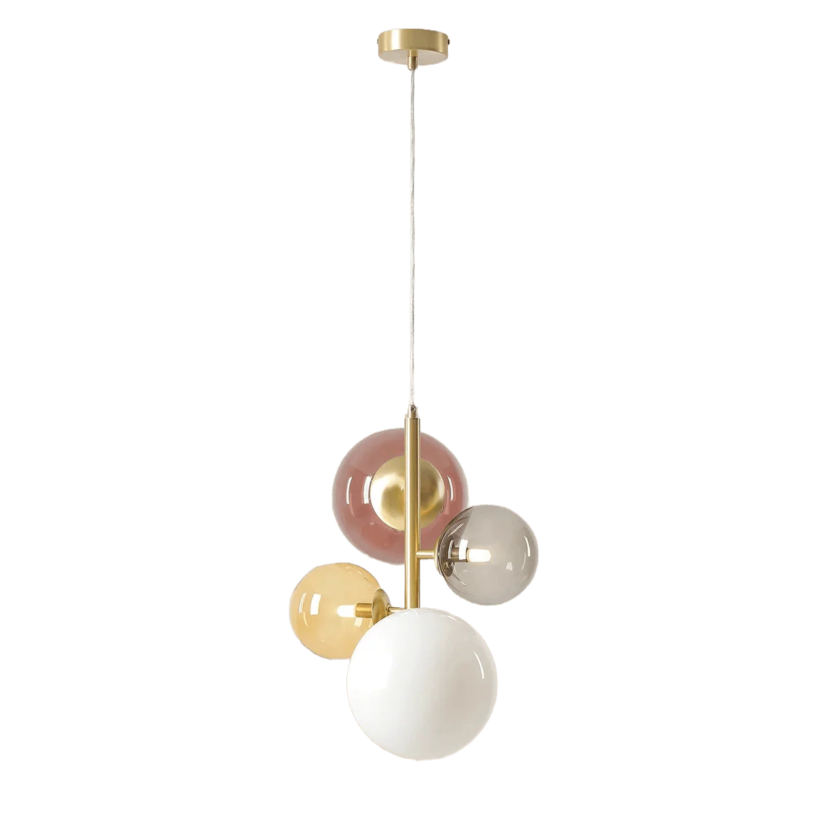 Lampa wisząca BLOOM QUATRO wielokolorowy