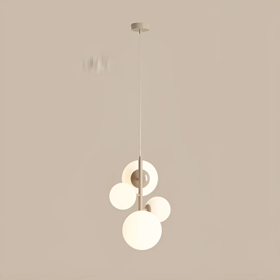 Lampa wisząca BLOOM QUATRO beżowy - Image 3