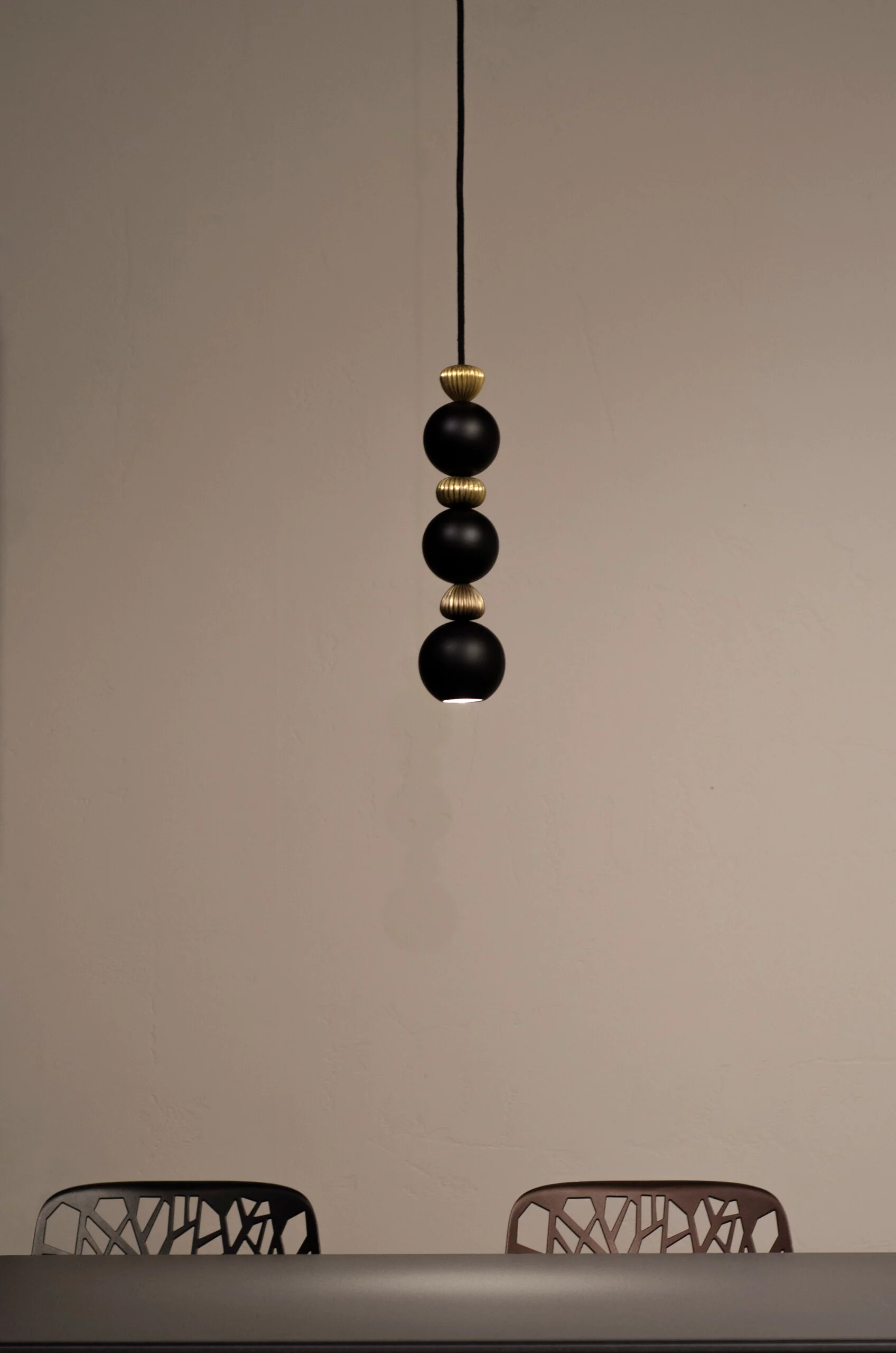 Lampa wisząca BOLA QUEEN mosiężny - Image 9