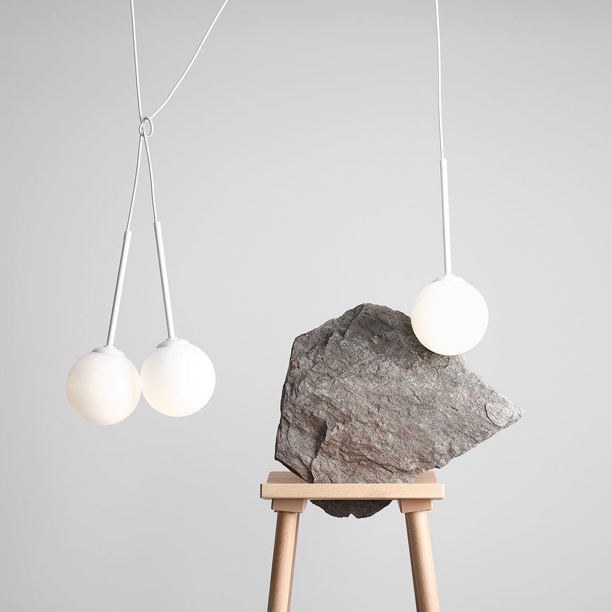 Lampa wisząca BOSSO TRIO biały - Image 3