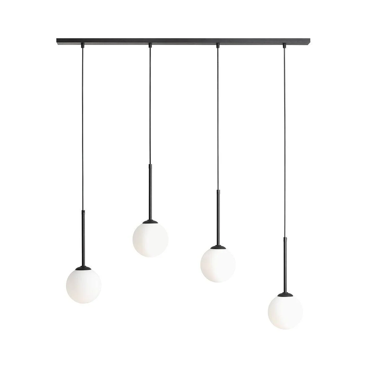 Lampa wisząca BOSSO QUATRO czarny