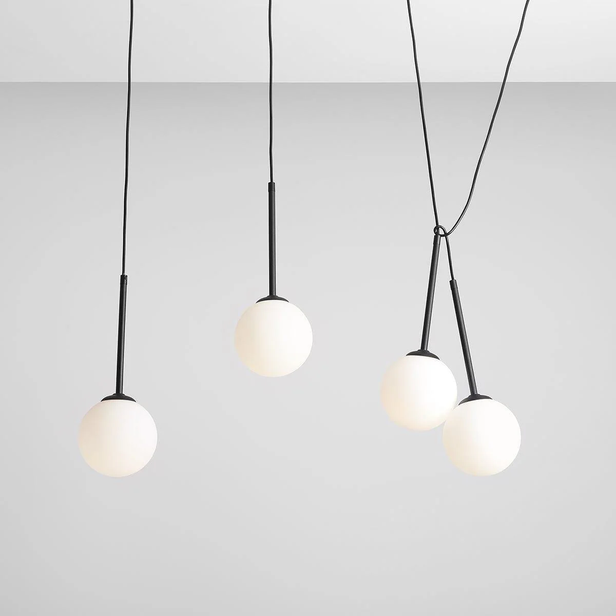 Lampa wisząca BOSSO QUATRO czarny - Image 2