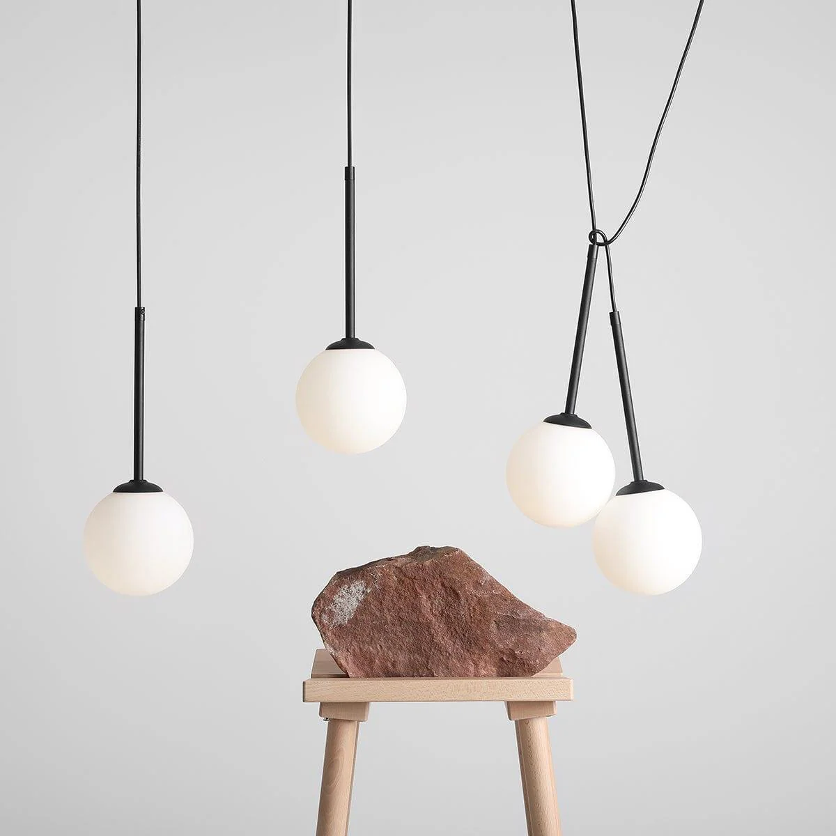 Lampa wisząca BOSSO QUATRO czarny - Image 5
