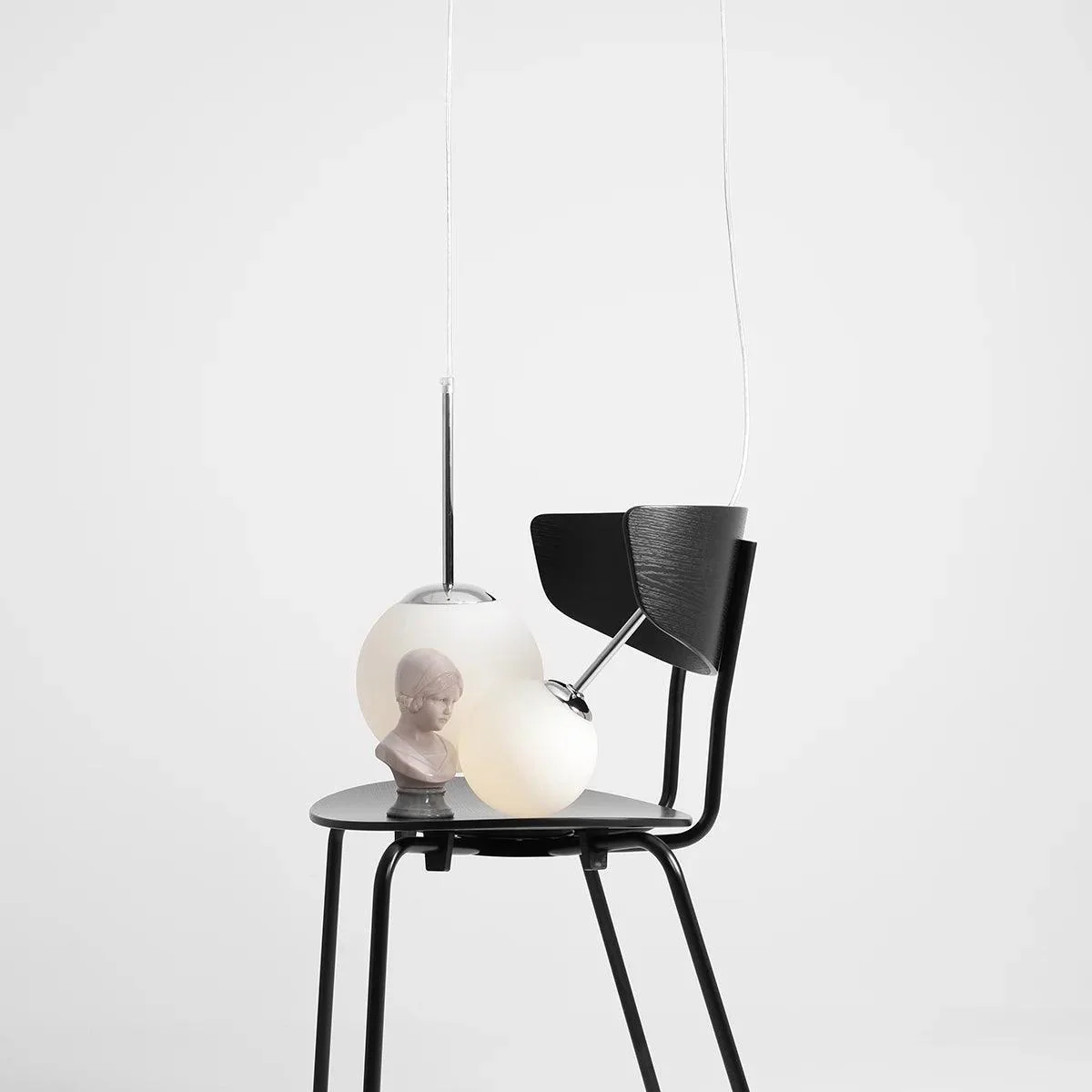 Lampa wisząca BOSSO chromowany - Image 4