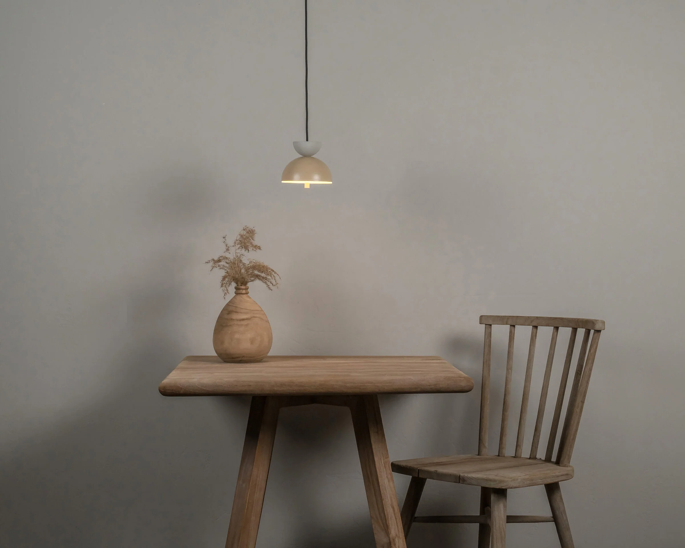 Lampa wisząca BOSTON aluminium z betonem - Image 3