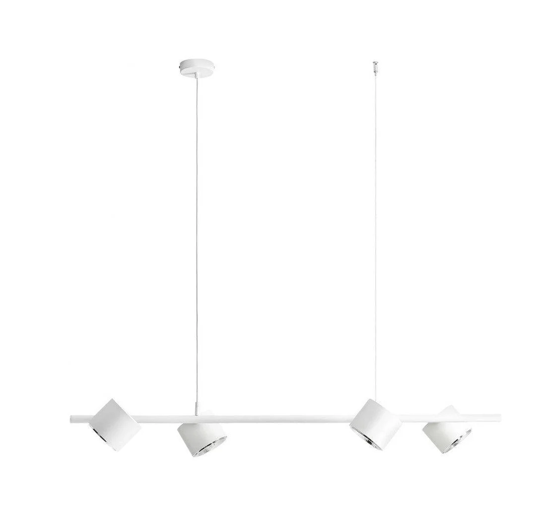 Lampa wisząca BOT QUATRO biały
