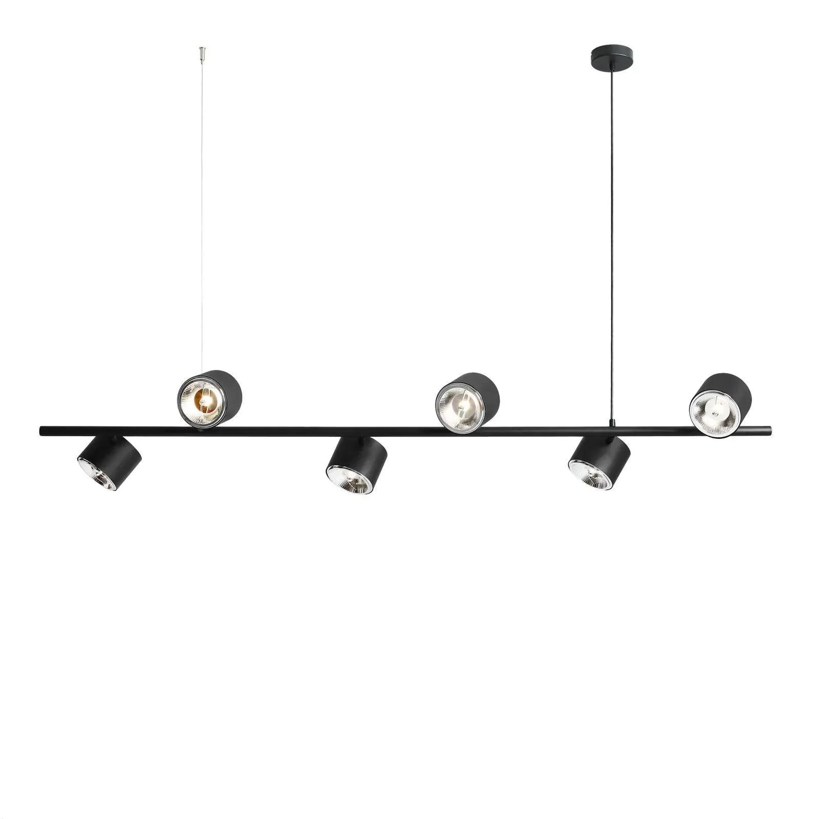 Lampa wisząca BOT HEXA czarny