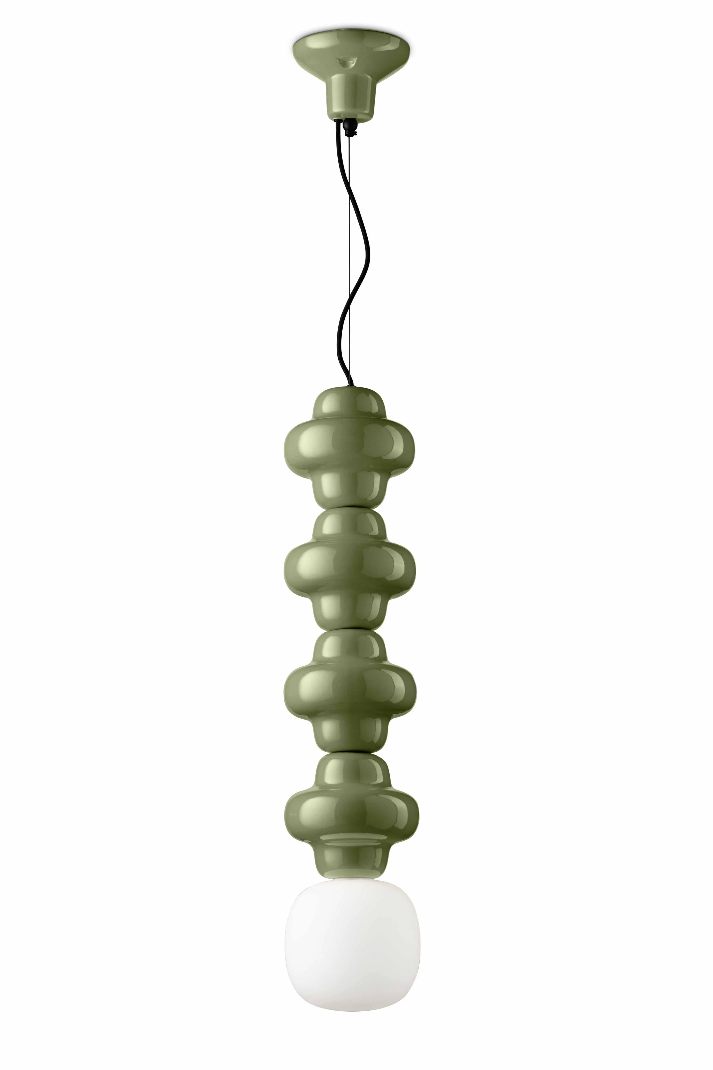Lampa wisząca ceramiczna COPACABANA 4 szałwiowy - Image 3