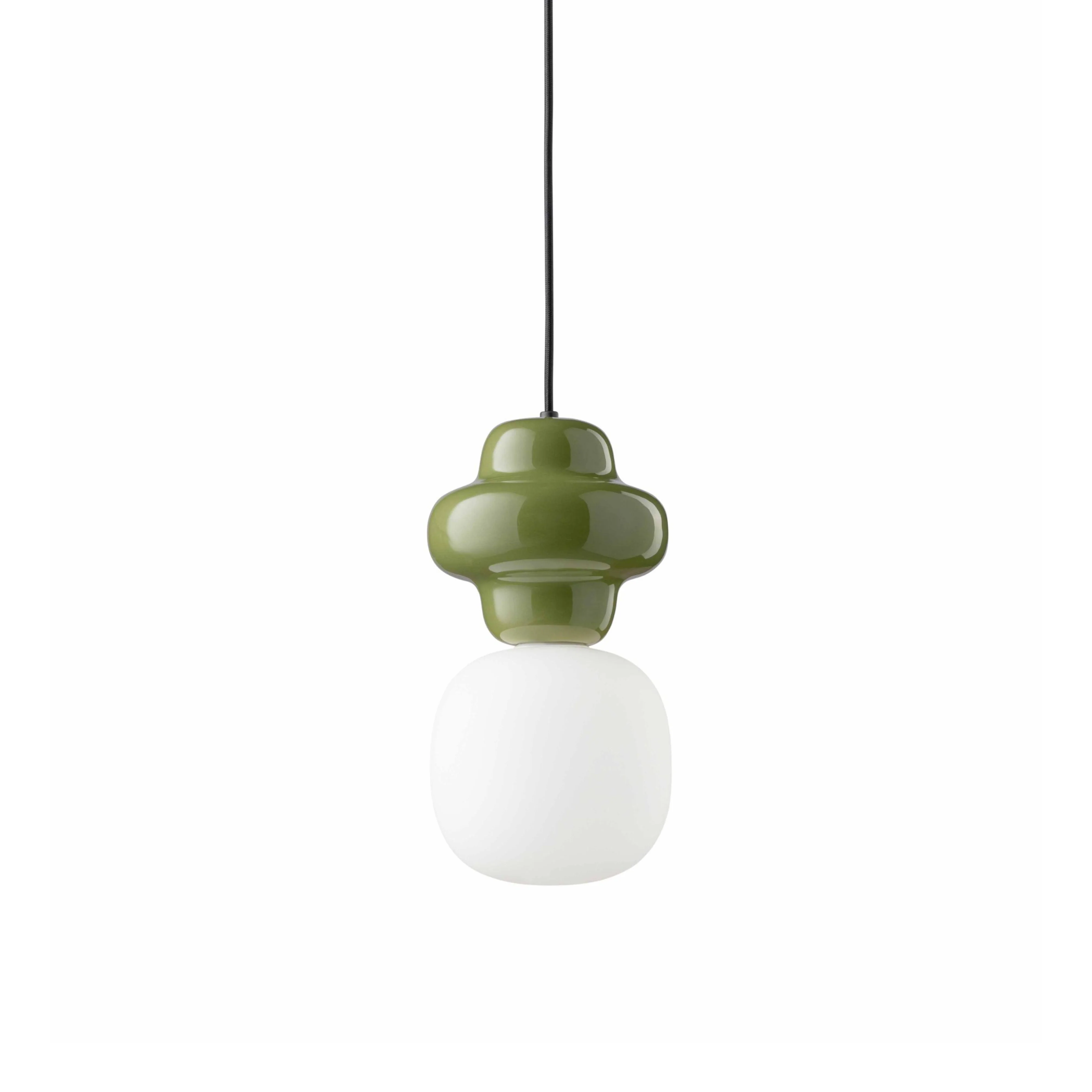 Lampa wisząca ceramiczna COPACABANA szałwiowy