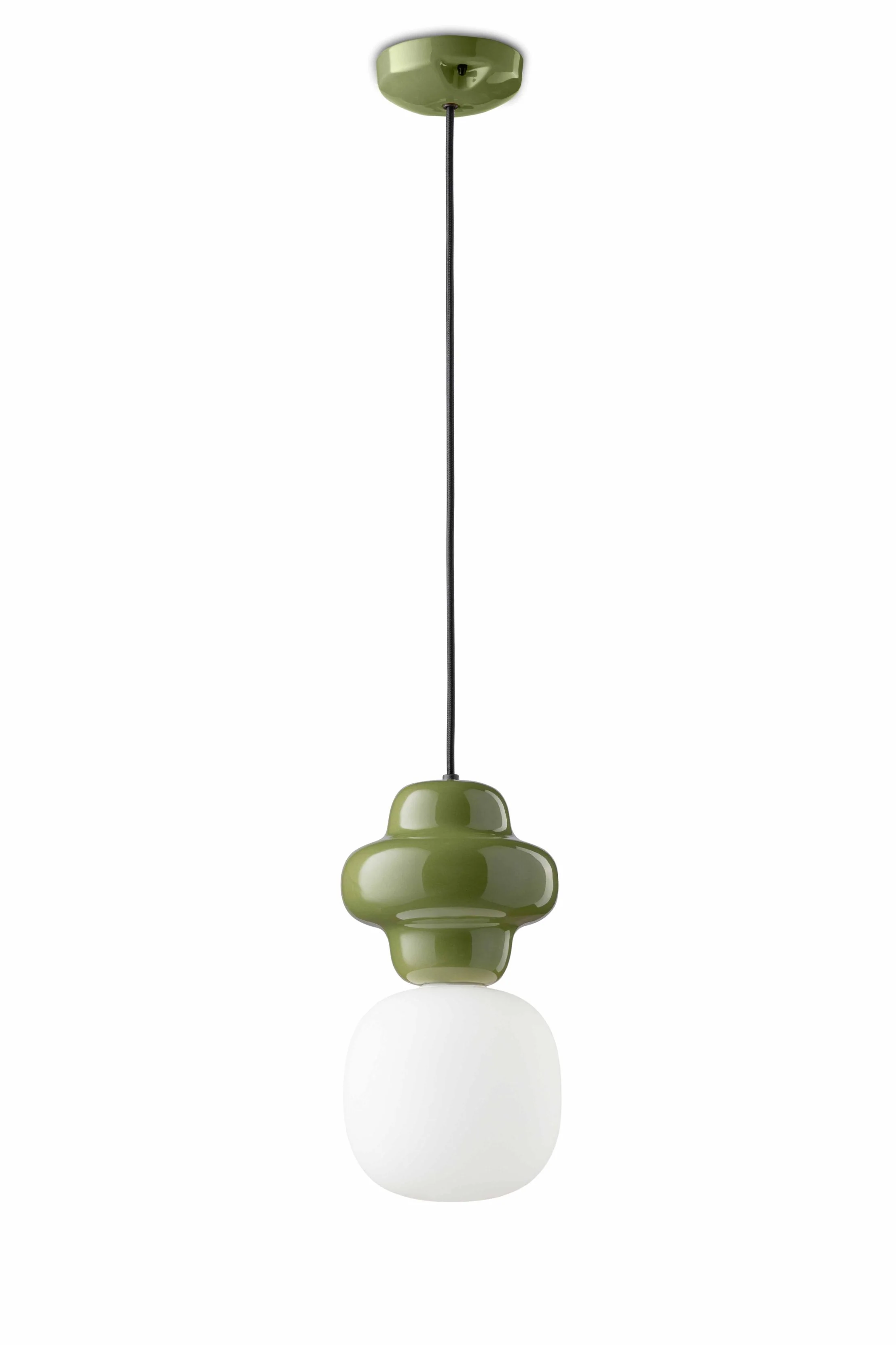 Lampa wisząca ceramiczna COPACABANA szałwiowy - Image 3
