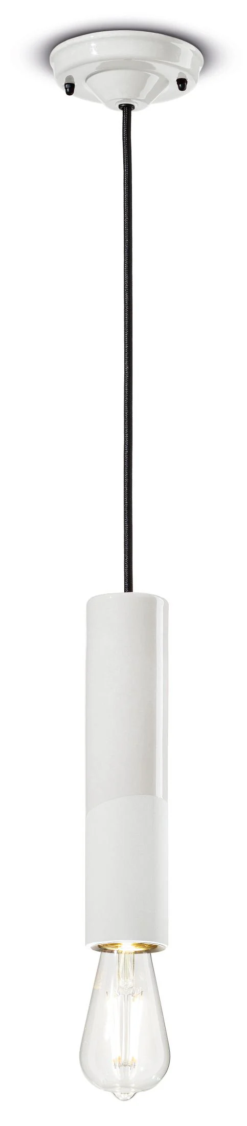 Lampa wisząca ceramiczna PI biały - Image 3