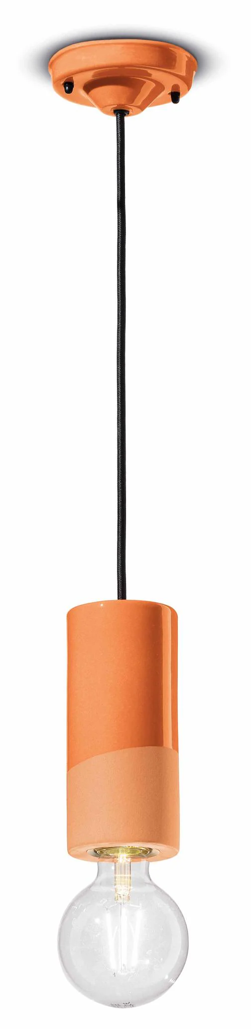 Lampa wisząca ceramiczna PI pomarańczowy - Image 4