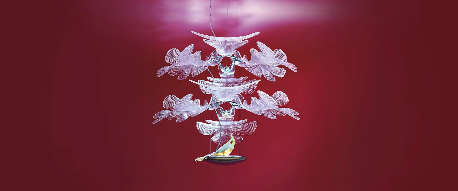 Lampa wisząca CHLOROPILIA 2 chrom - Image 2