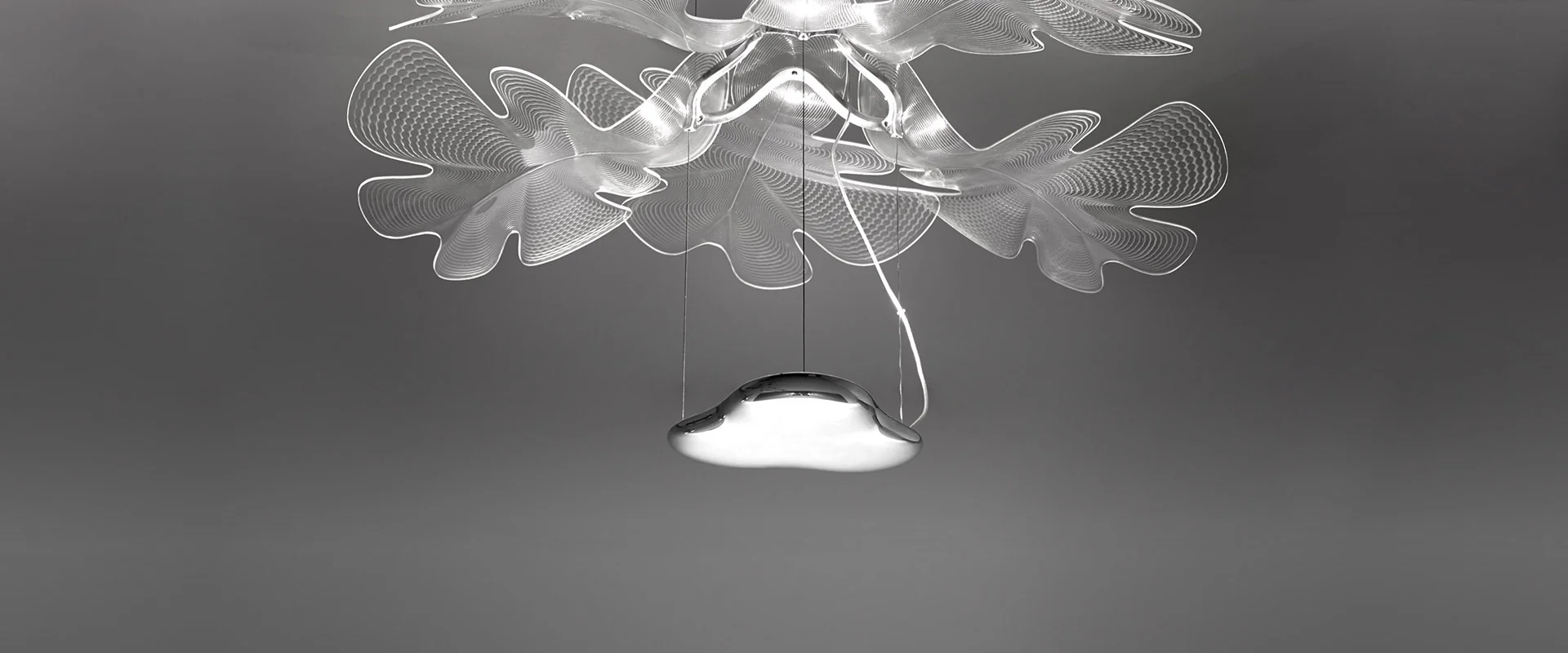 Lampa wisząca CHLOROPILIA chrom - Image 4