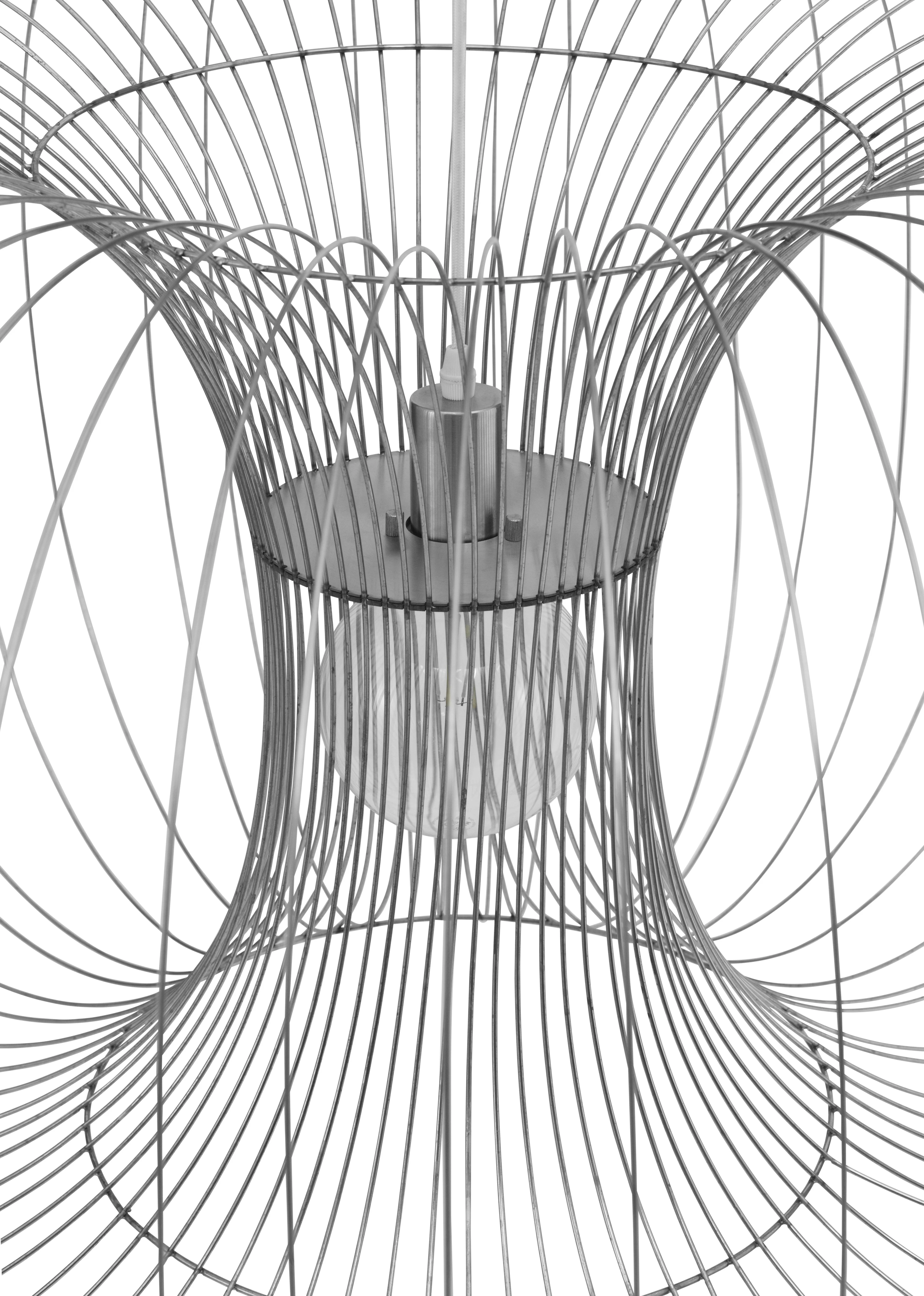 Lampa wisząca COIL stal nierdzewna - Image 8
