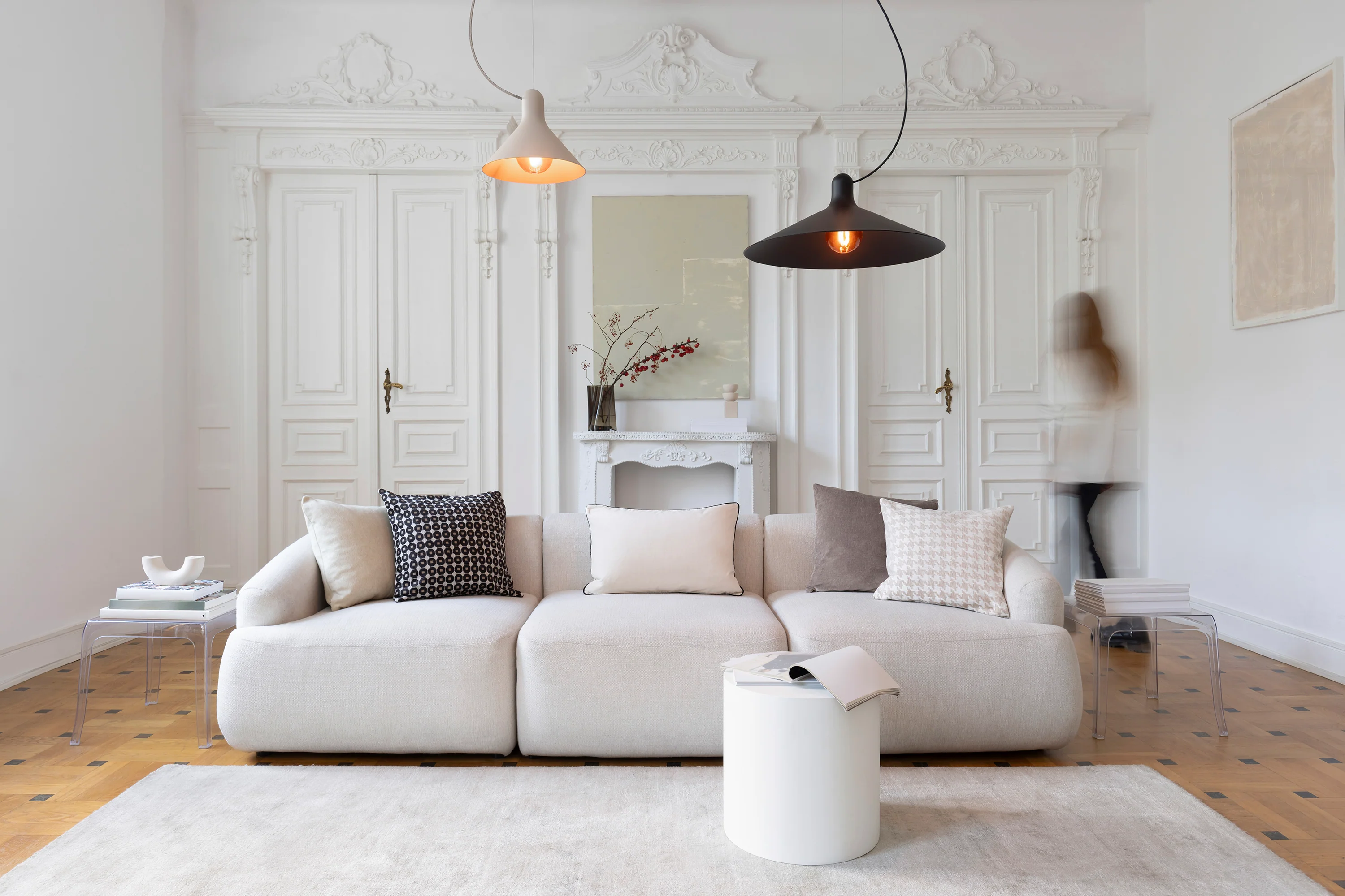 Lampa wisząca CONA beżowy taupe - Image 2