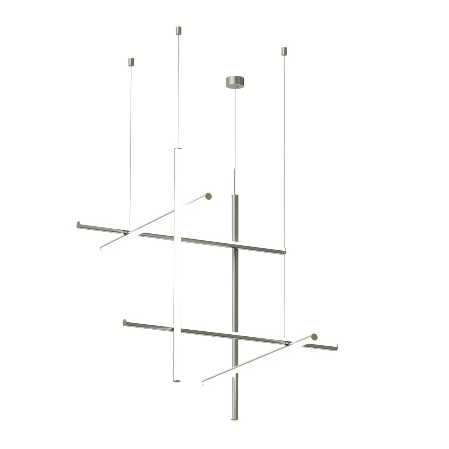 Lampa wisząca COORDINATES 3 CL III srebrny