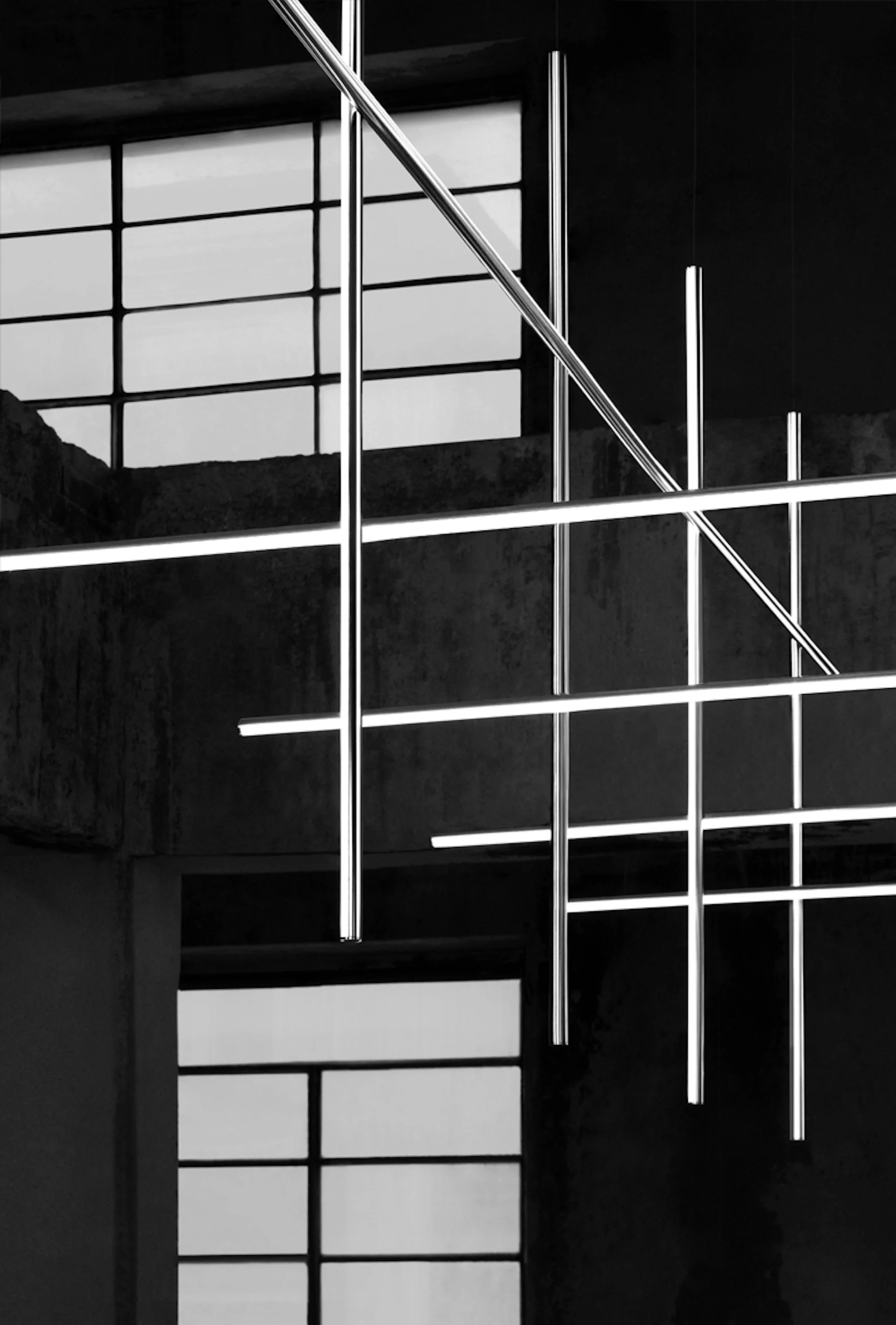 Lampa wisząca COORDINATES 3 CL III srebrny - Image 2