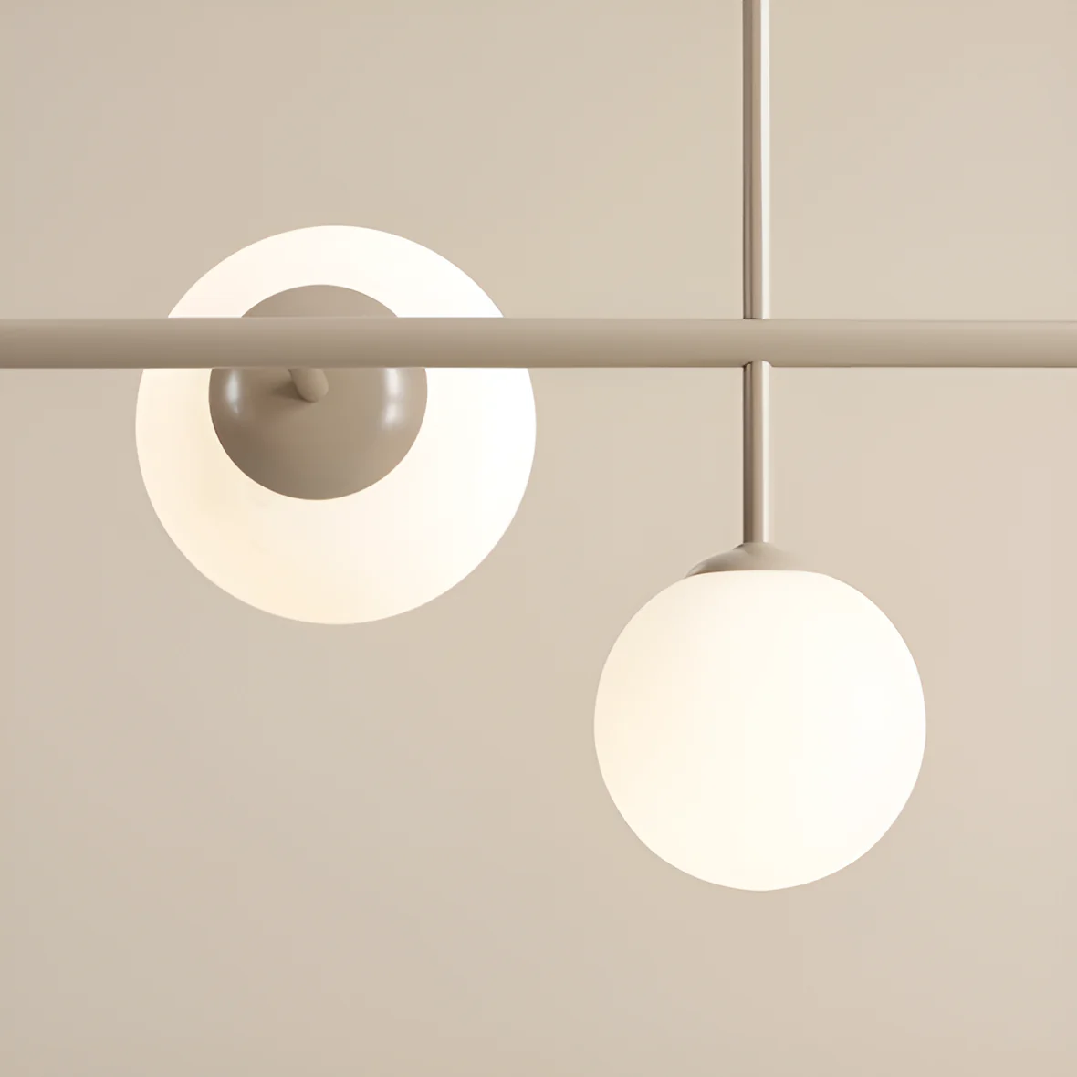 Lampa wisząca DIONE HEXA beżowy - Image 3