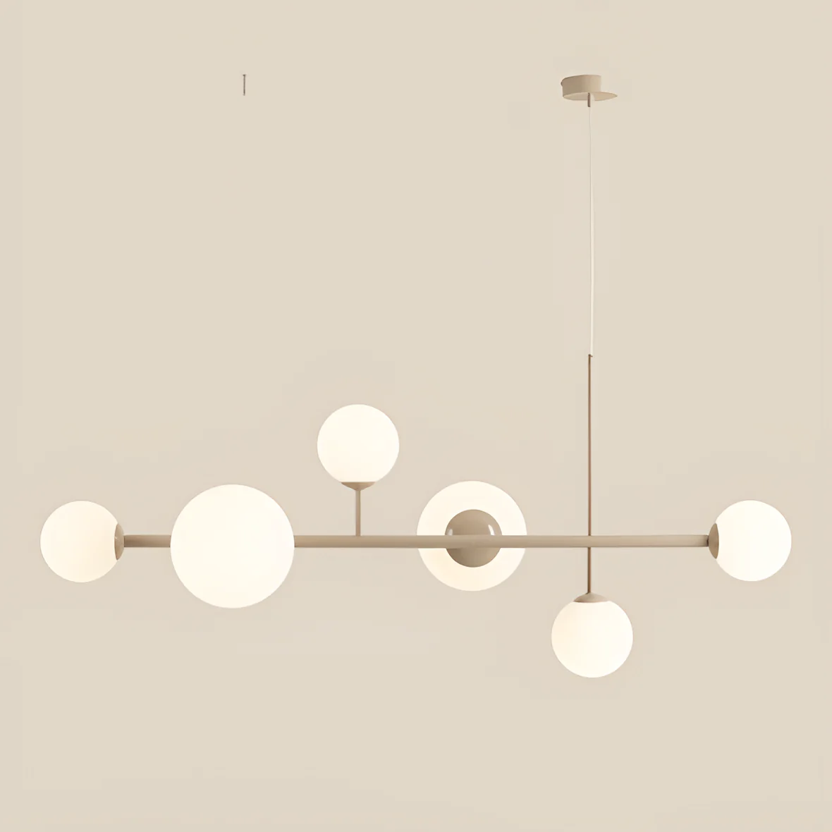 Lampa wisząca DIONE HEXA beżowy - Image 4
