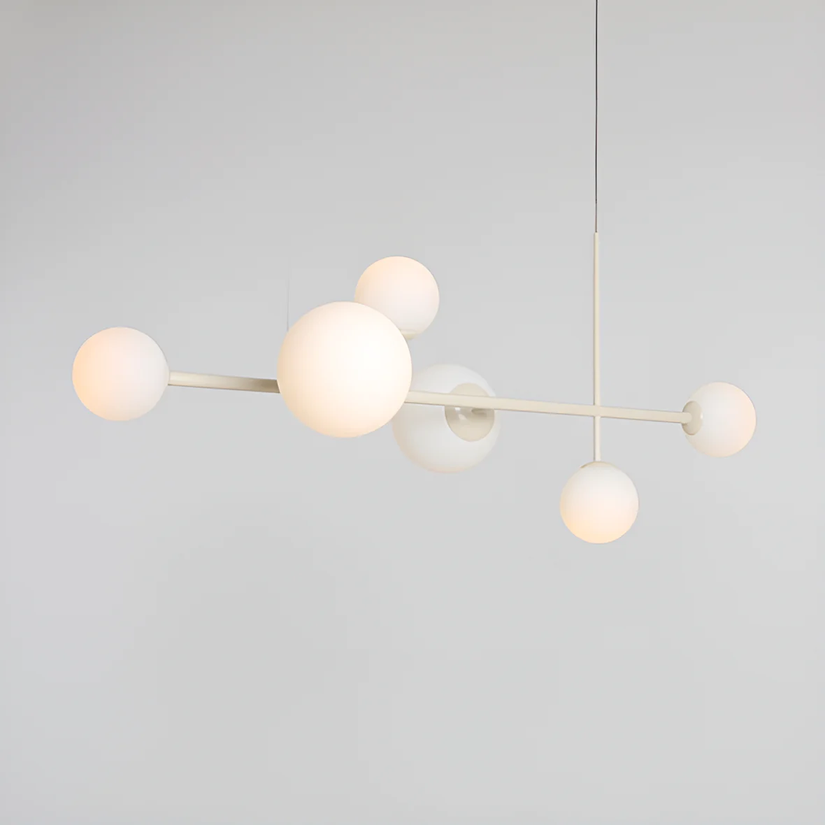 Lampa wisząca DIONE HEXA kremowy - Image 3