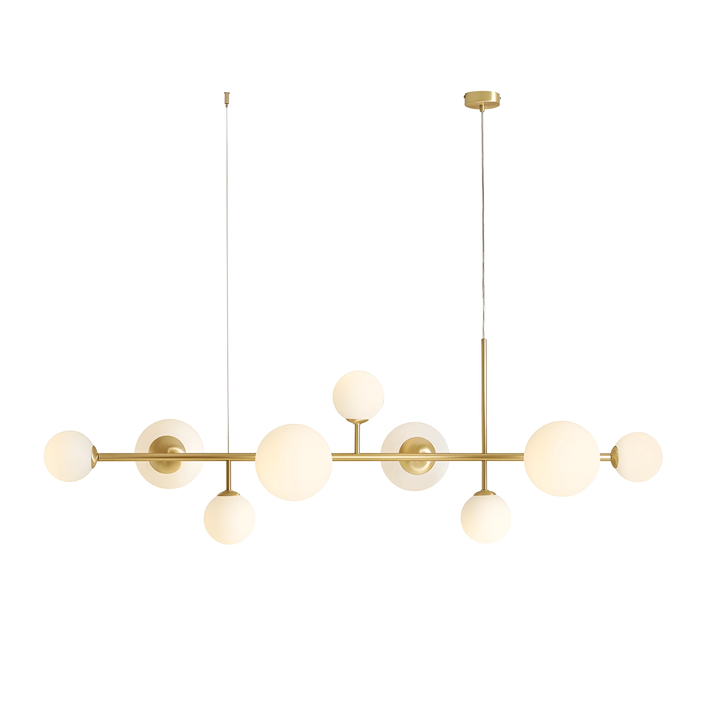 Lampa wisząca DIONE LONG mosiężny