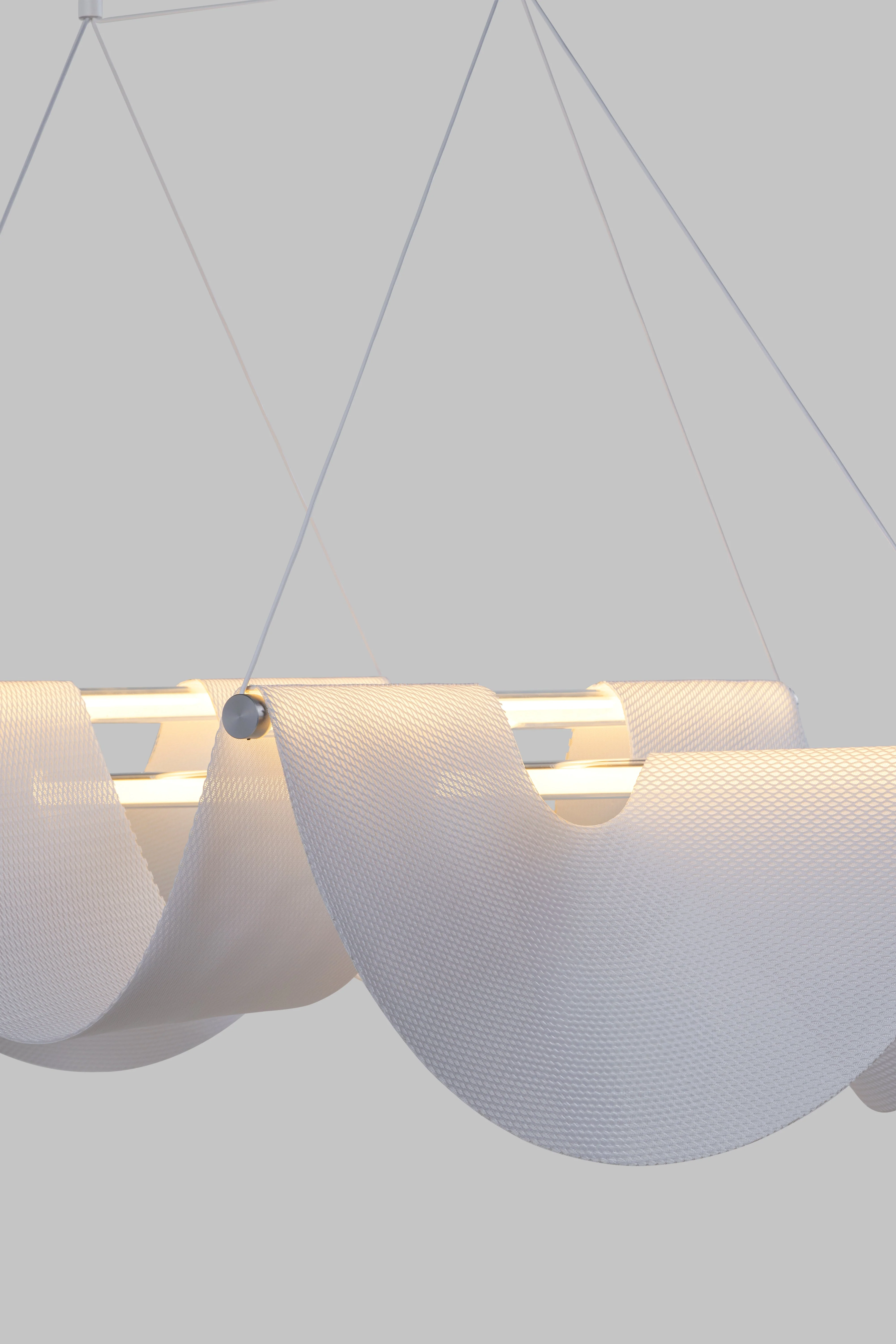 Lampa wisząca DRAPE LIGHT drapowana tkanina - Image 14