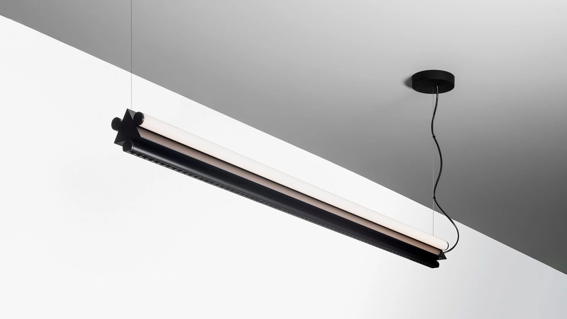 Lampa wisząca DREISPITZ HORIZONTAL czarny - Image 2