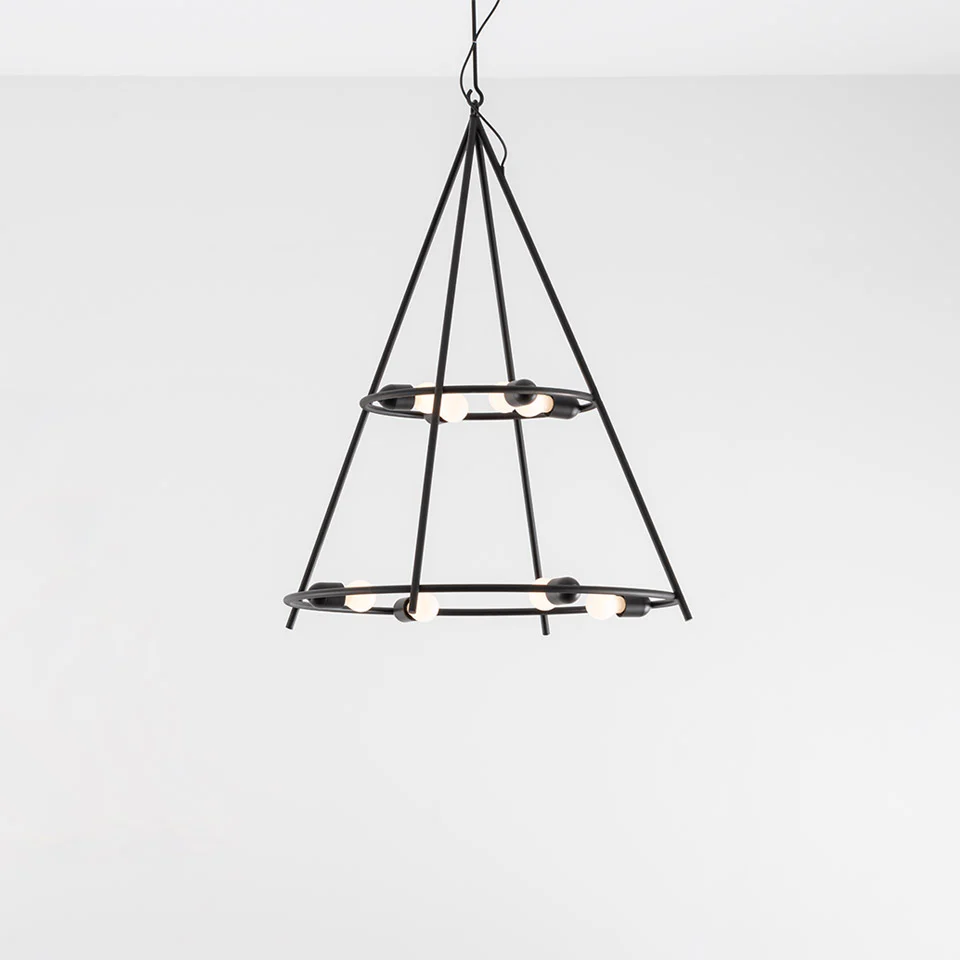 Lampa wisząca EL PORÍS czarny - Image 3