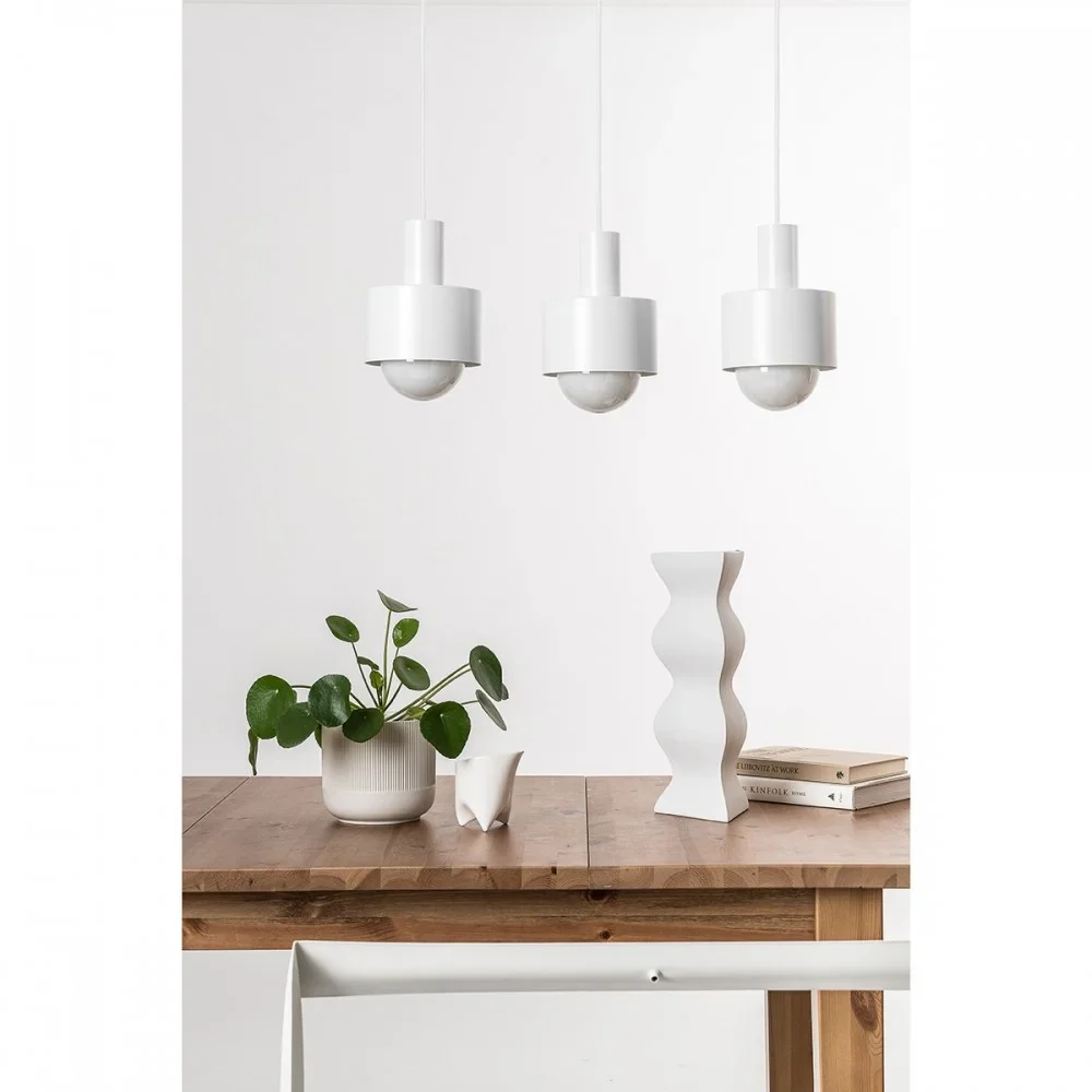 Lampa wisząca ENKEL 3P biały - Image 2