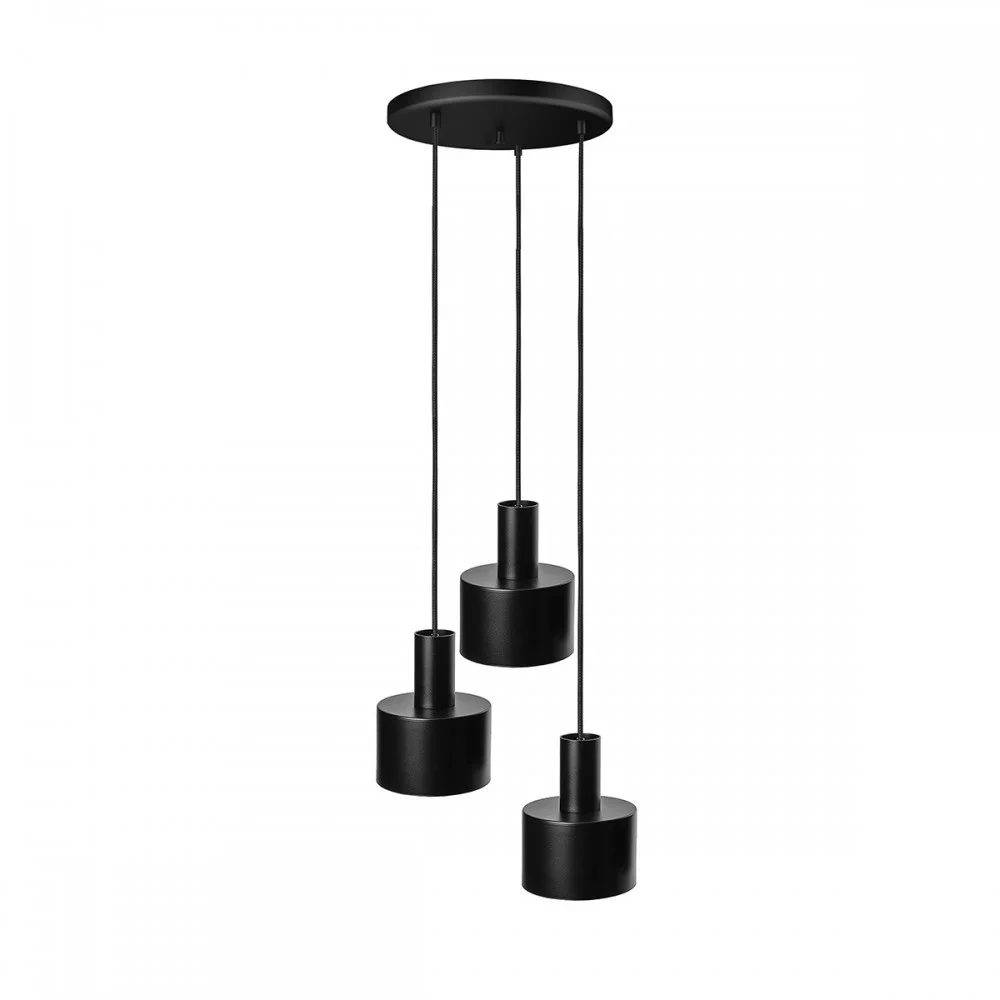 Lampa wisząca ENKEL 3P czarny - Image 3