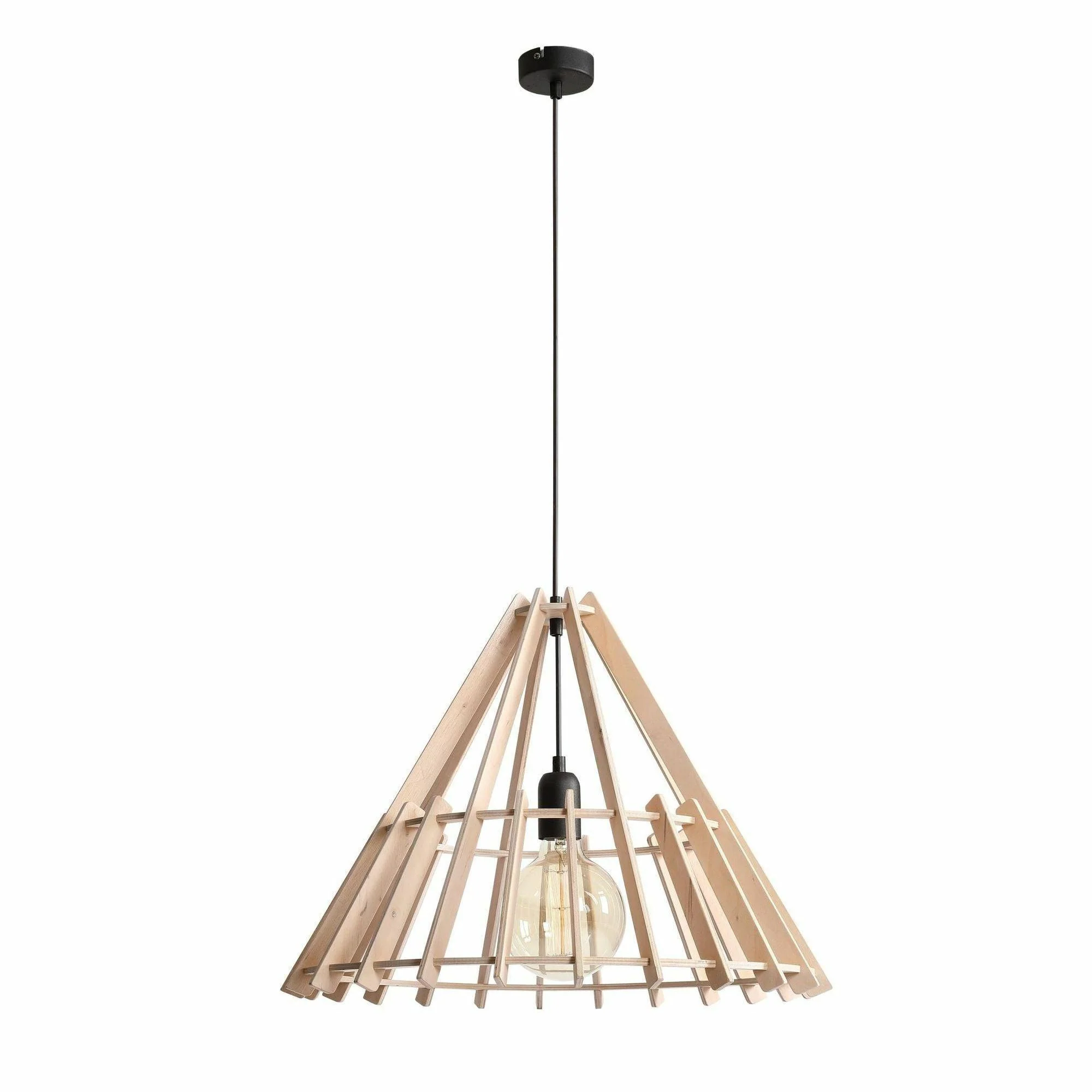 Lampa wisząca FERB brązowy