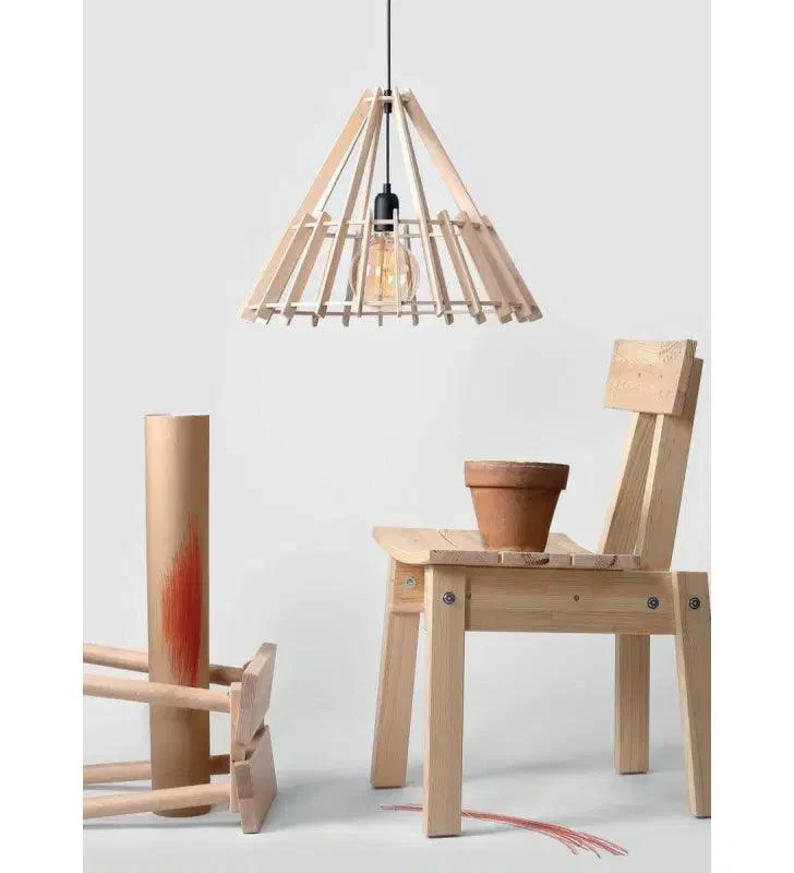 Lampa wisząca FERB brązowy - Image 2