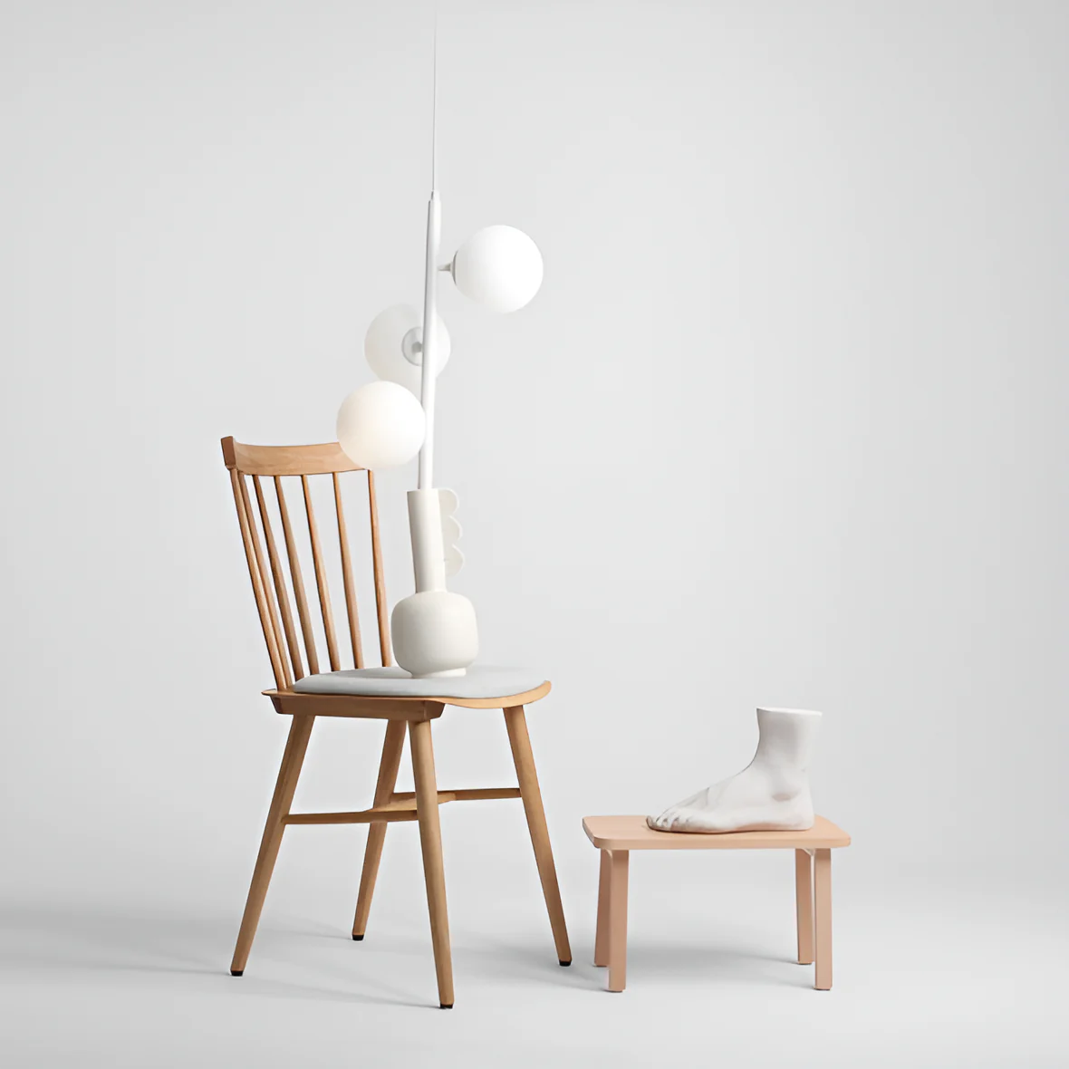 Lampa wisząca FINN TRIO biały - Image 2