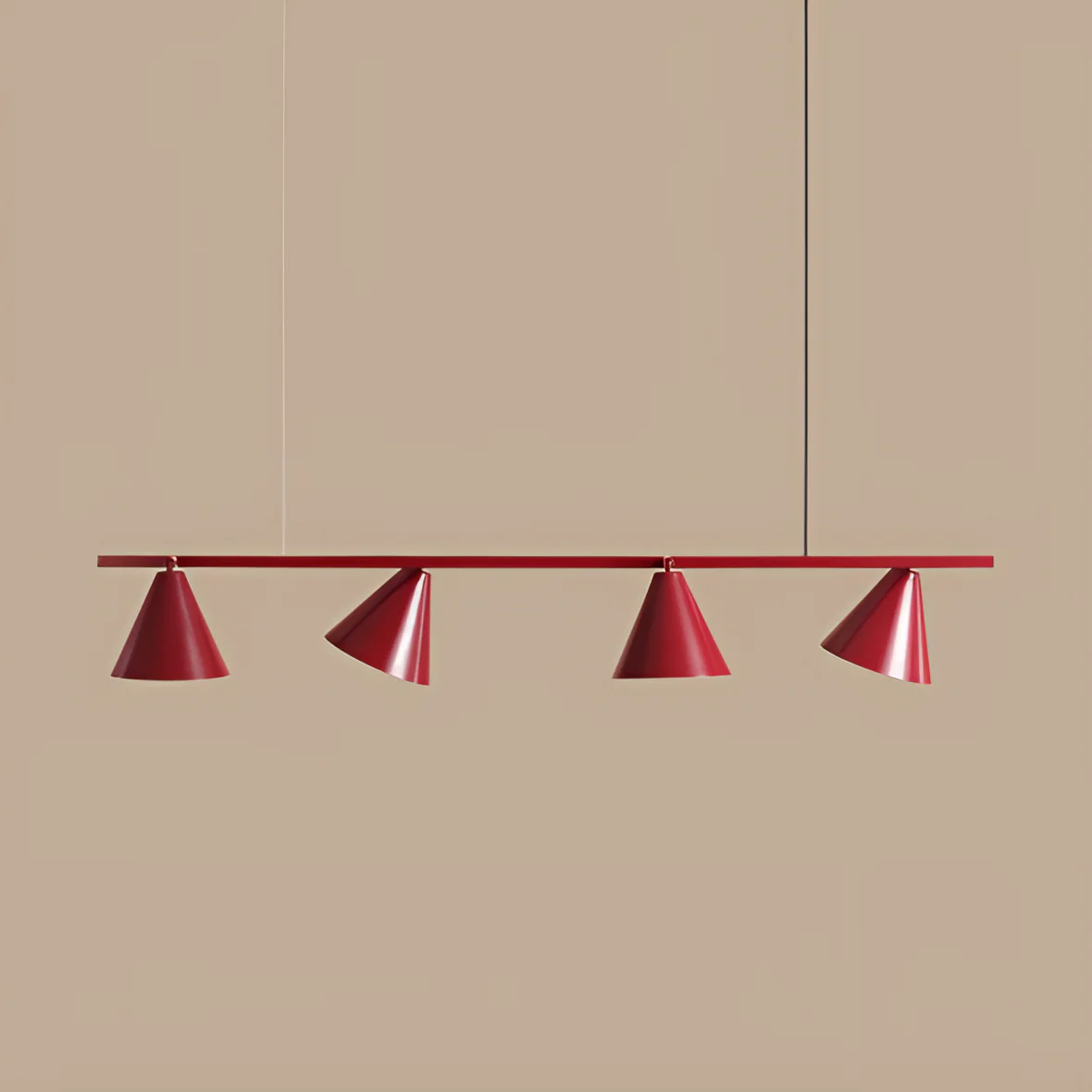 Lampa wisząca FORM QUATRO bordowy - Image 8