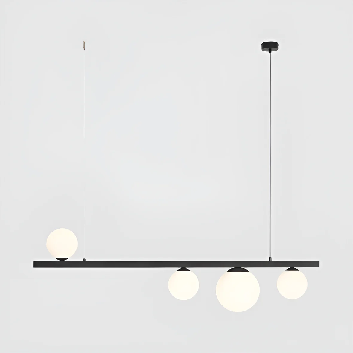 Lampa wisząca GARDA QUATRO czarny - Image 3