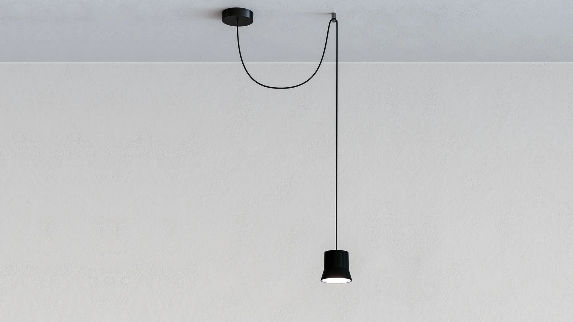 Lampa wisząca GIÒ LIGHT DECENTRATA czarny - Image 2