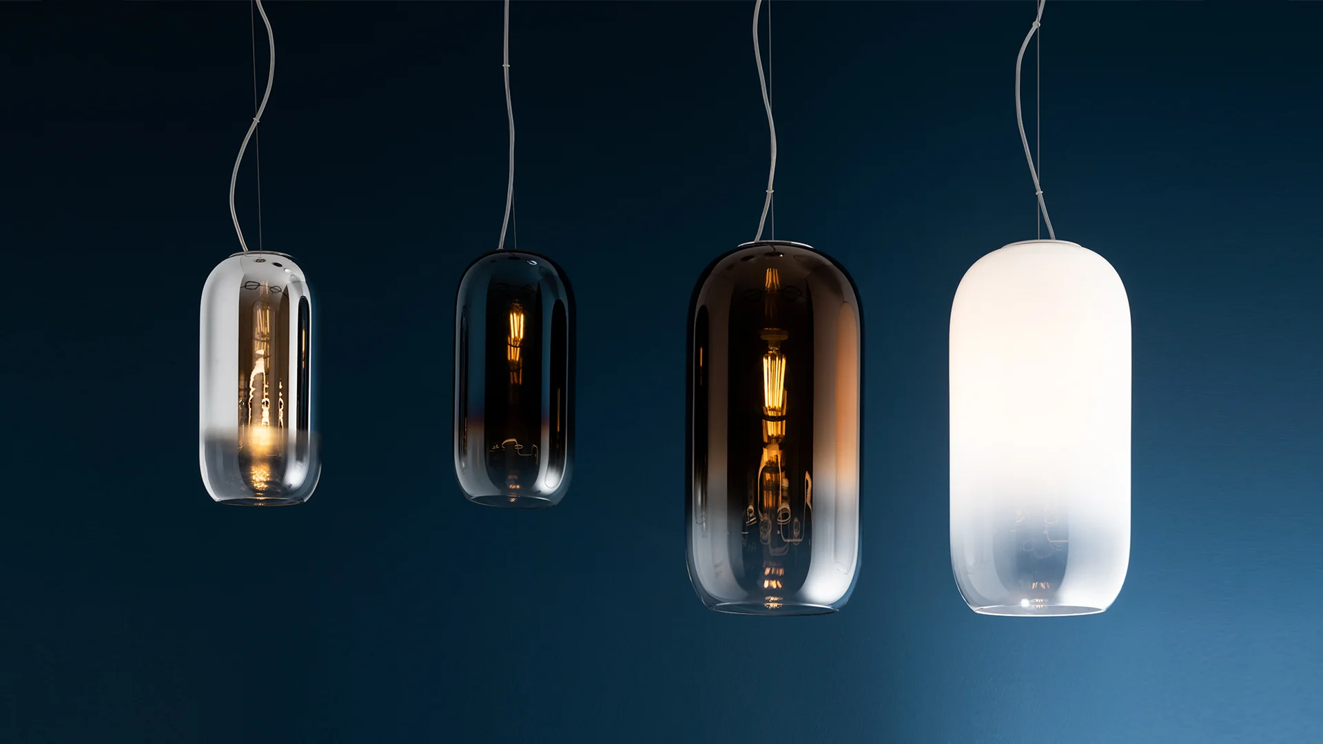 Lampa wisząca GOPLE miedziany z czarnym wykończeniem - Image 5