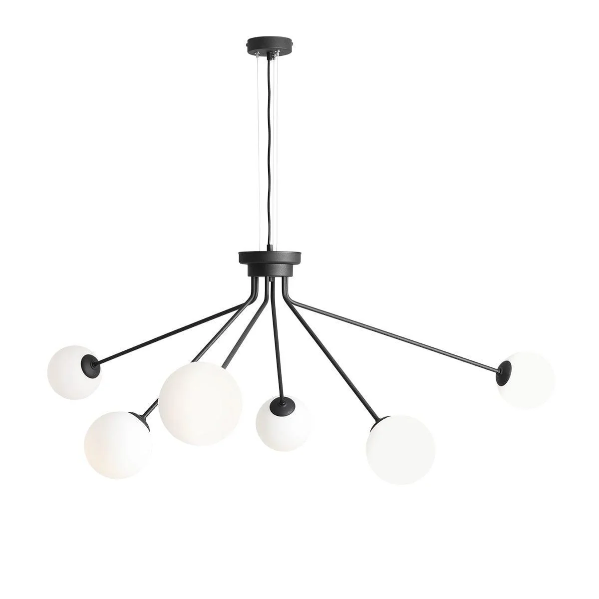 Lampa wisząca HOLM HEXA czarny