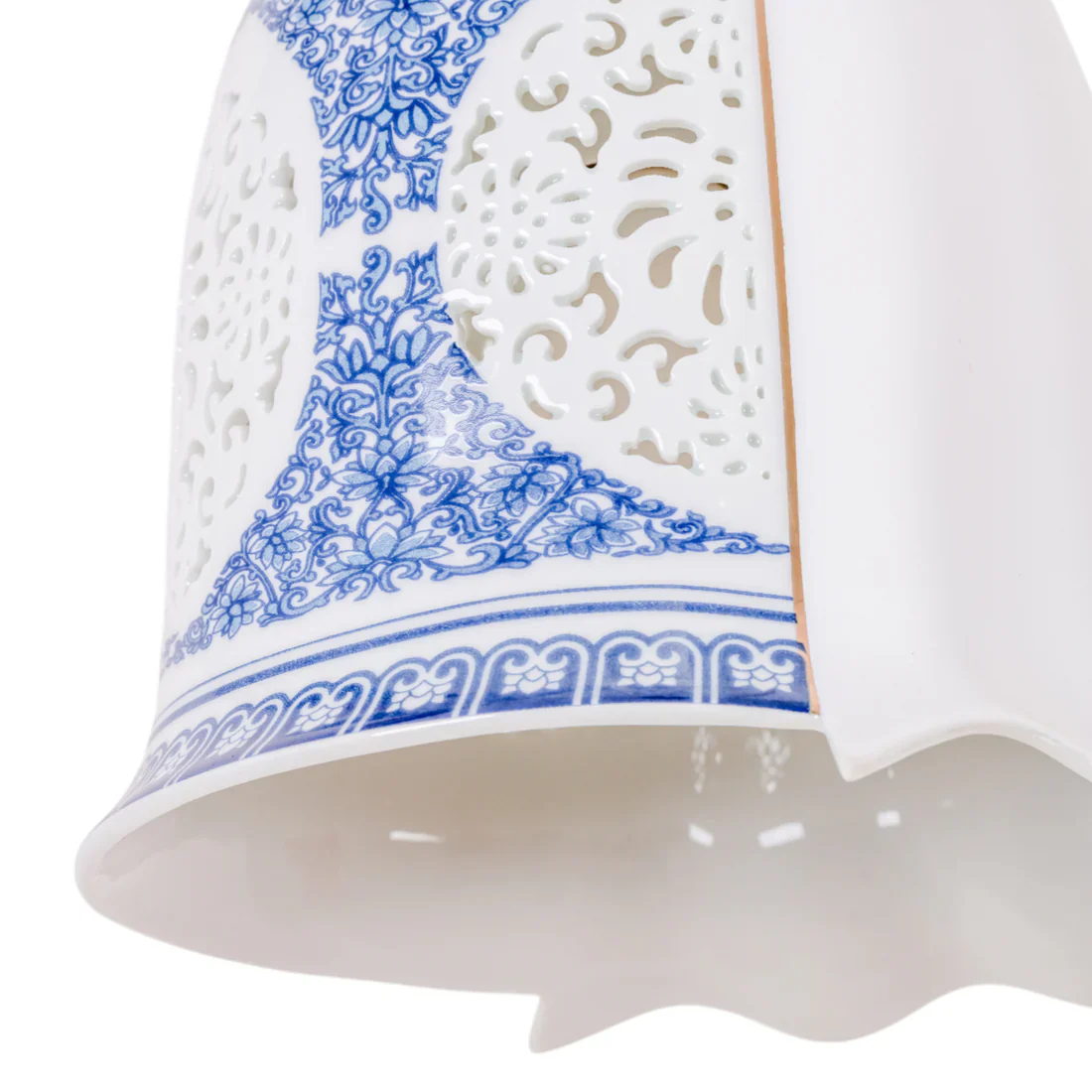 Lampa wisząca HYBRID LAUVIA biała porcelana - Image 4