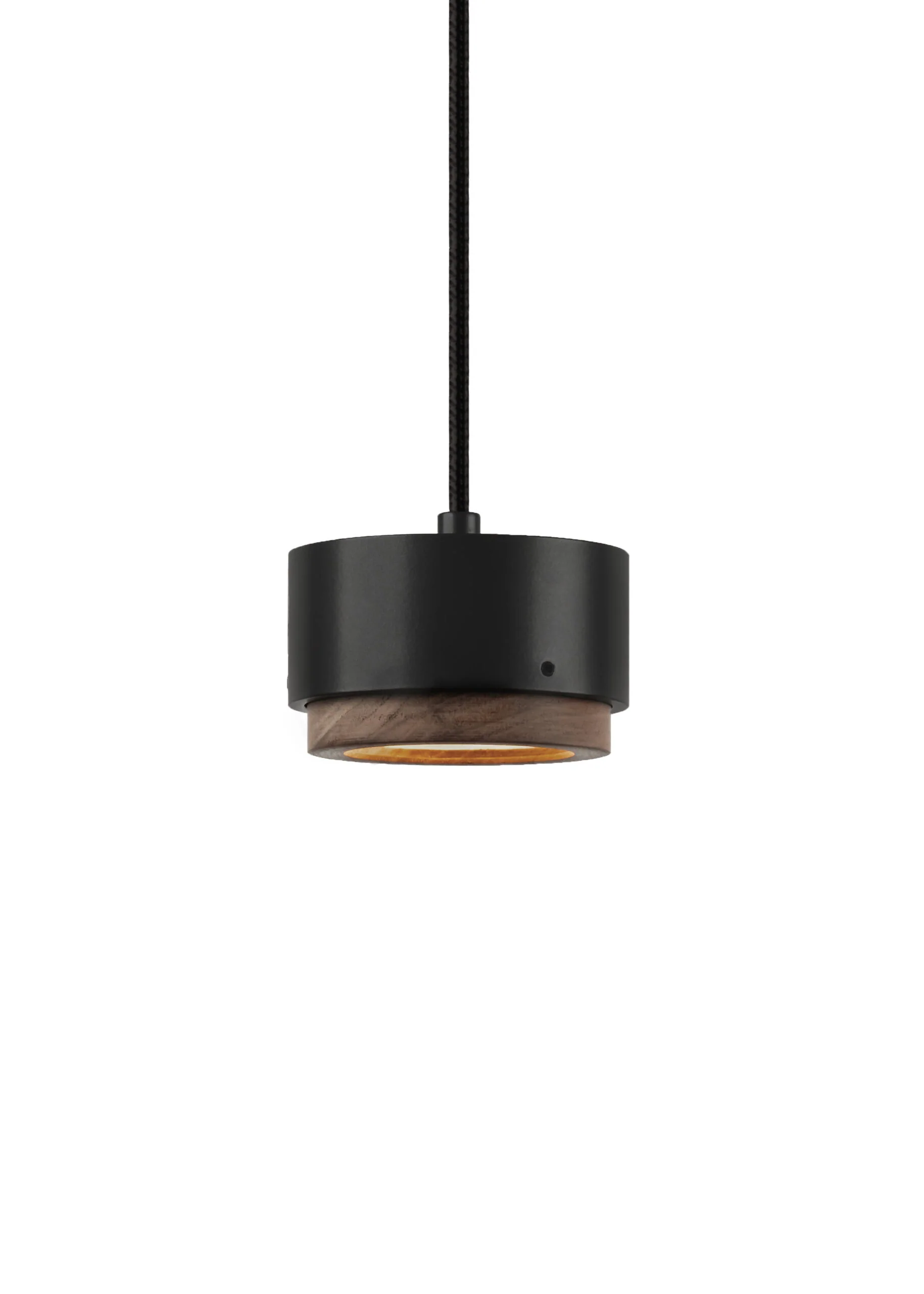 Lampa wisząca JUBI aluminium z drewnem orzechowym - Image 5